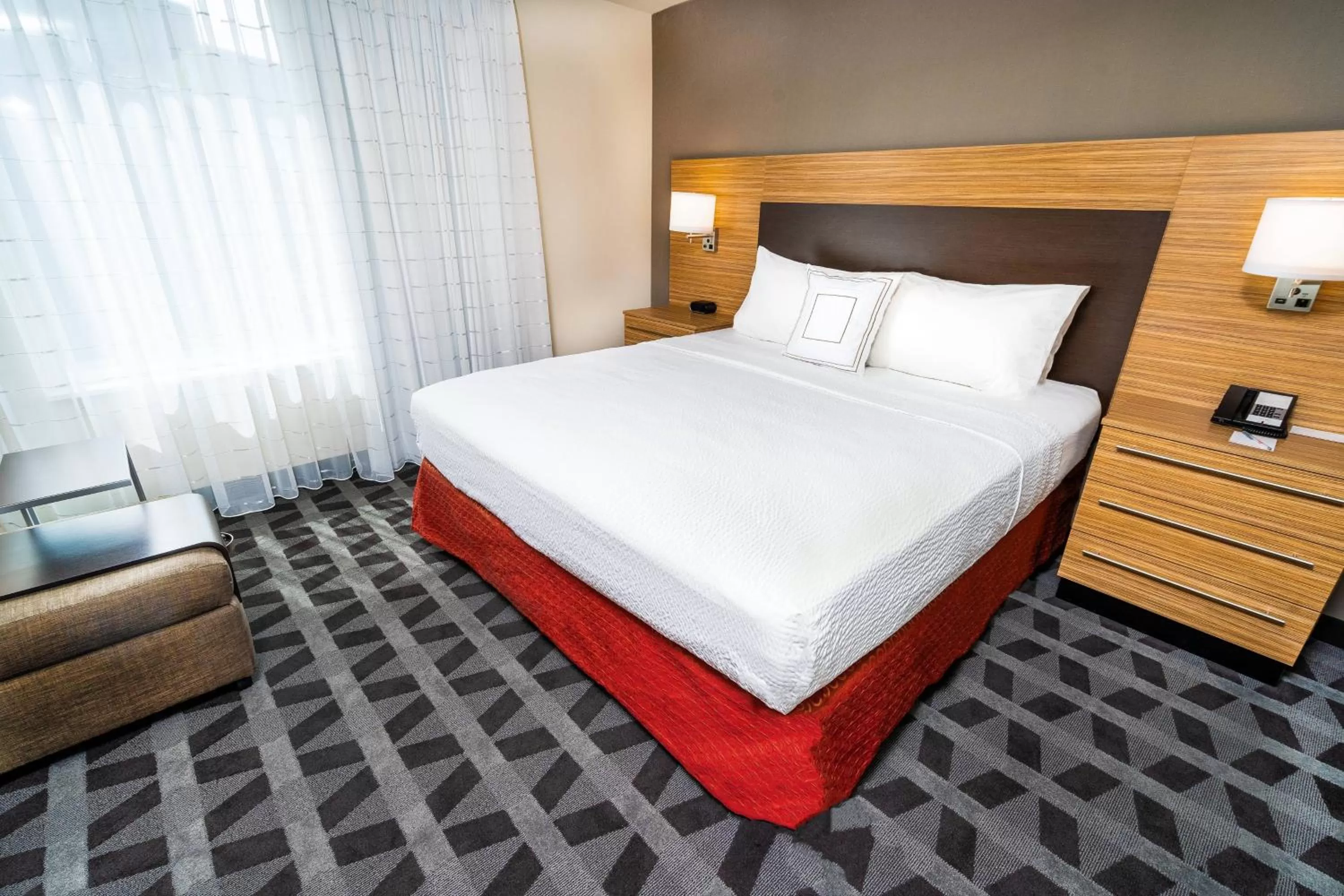 Photo of the whole room, Bed in TownePlace Suites By Marriott Las Vegas Stadium District