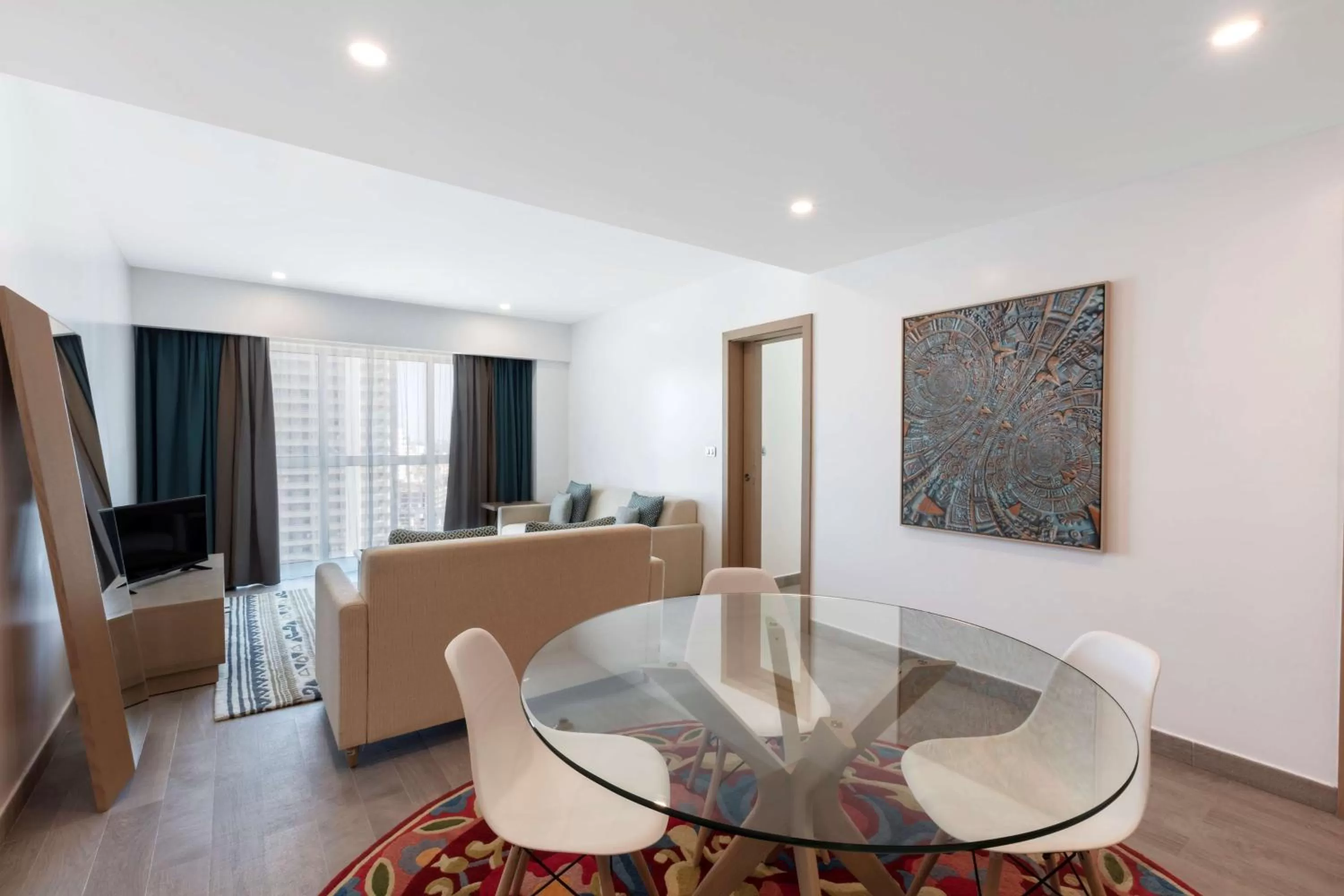 Living room in DoubleTree by Hilton Mazatlan, SIN