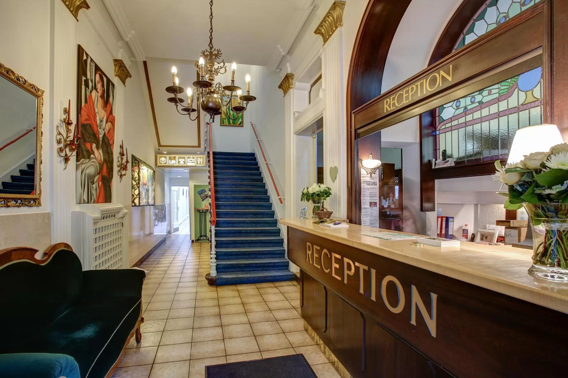 Lobby or reception in Trip Inn Hotel Blankenburg