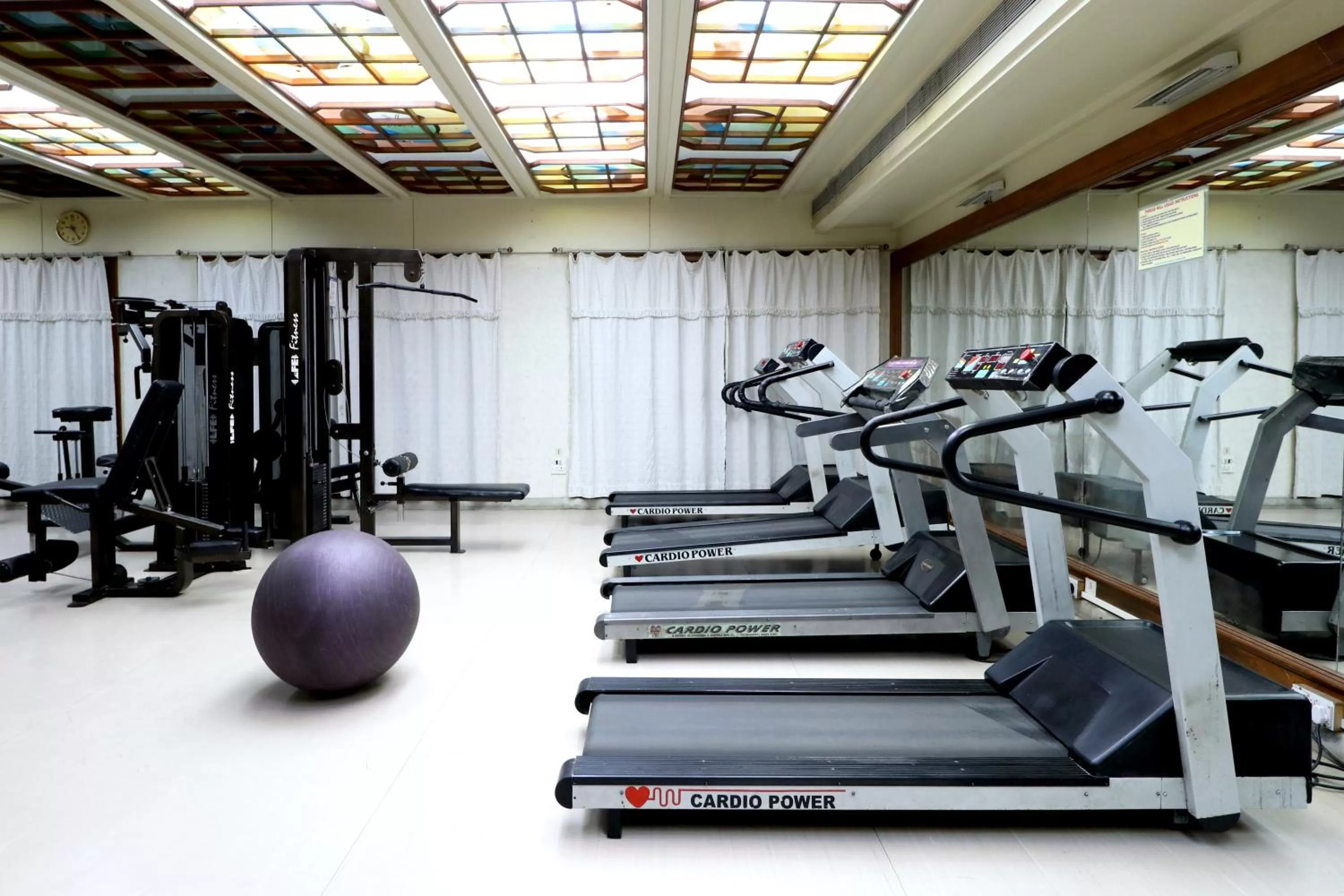 Fitness centre/facilities in Hotel AGC