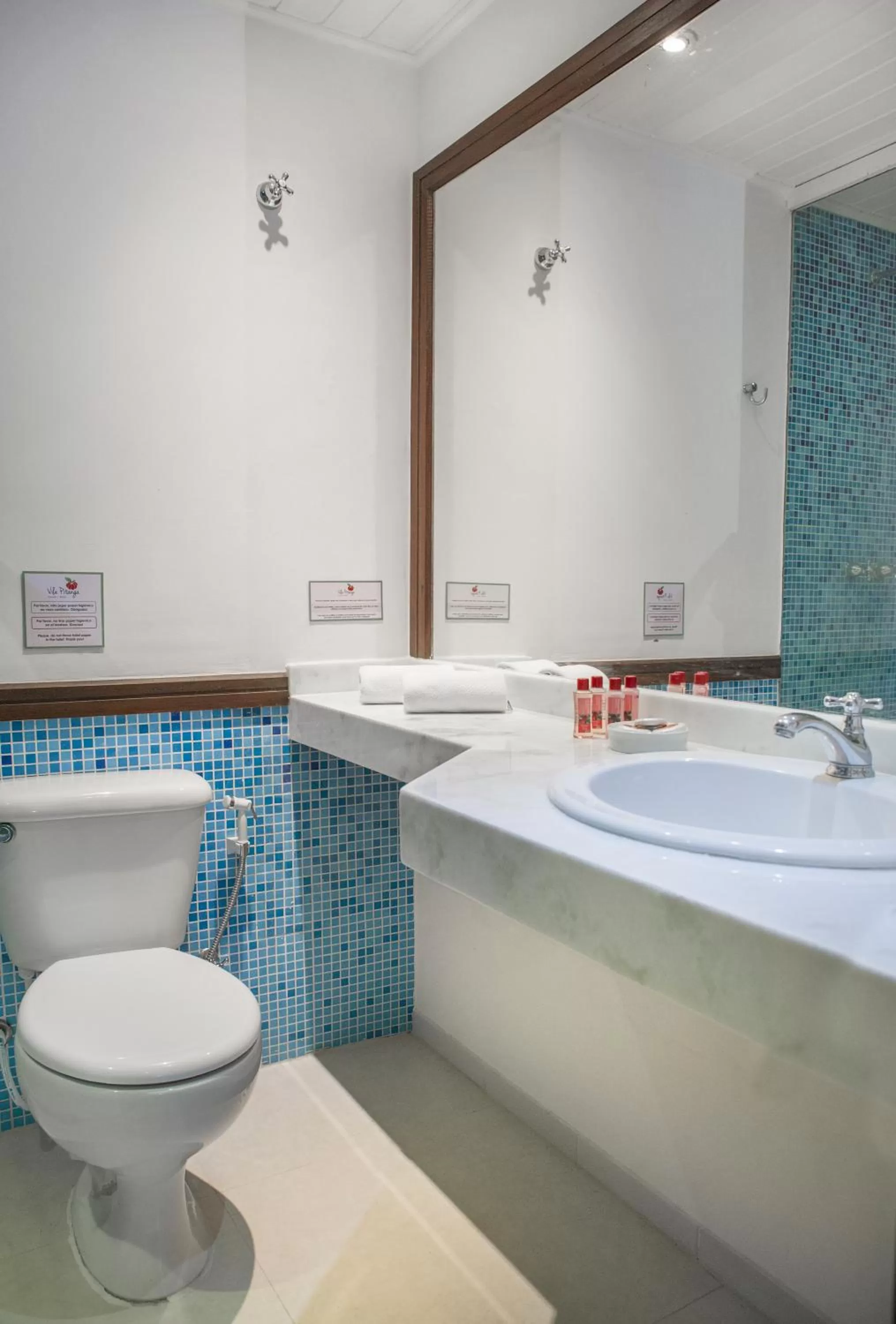 Toilet in Pousada Vila Pitanga