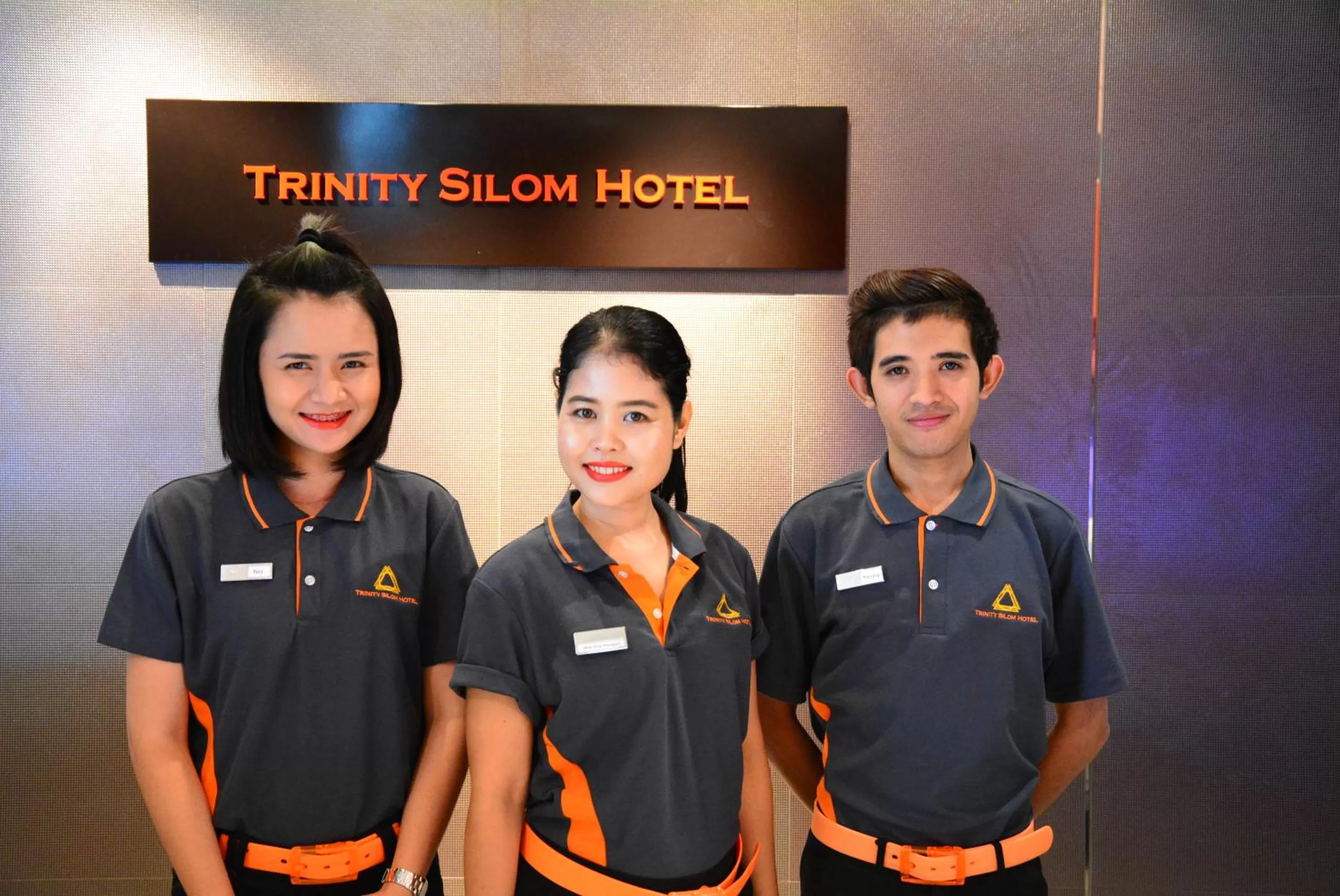 Staff in Trinity Silom Hotel