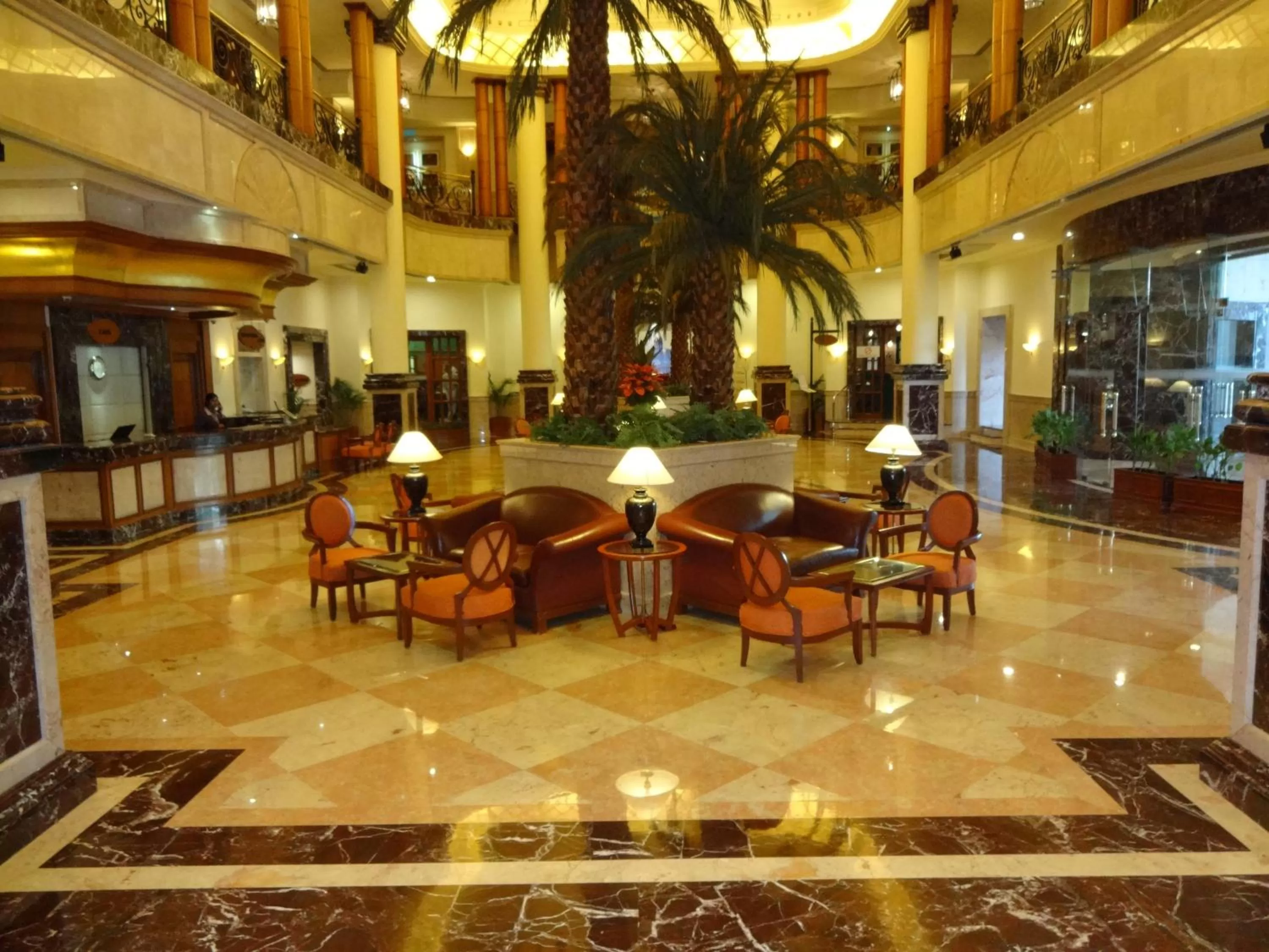 Lobby or reception in The Residency Towers