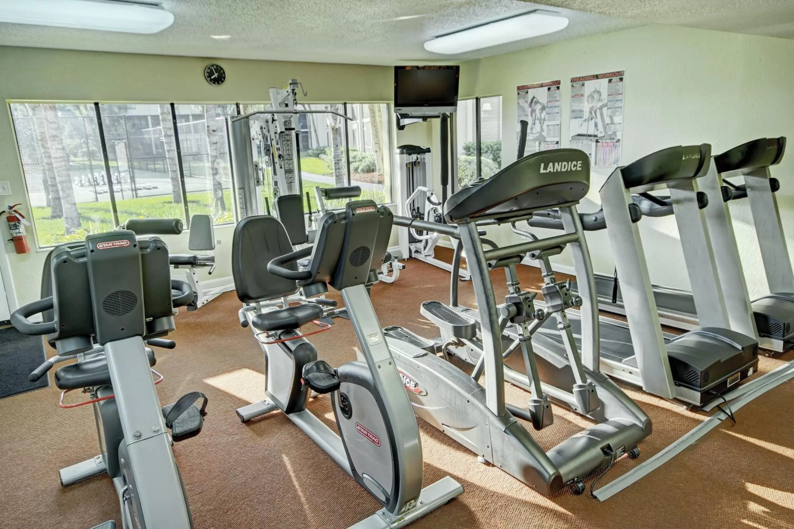 Fitness centre/facilities in Club Wyndham Orlando International