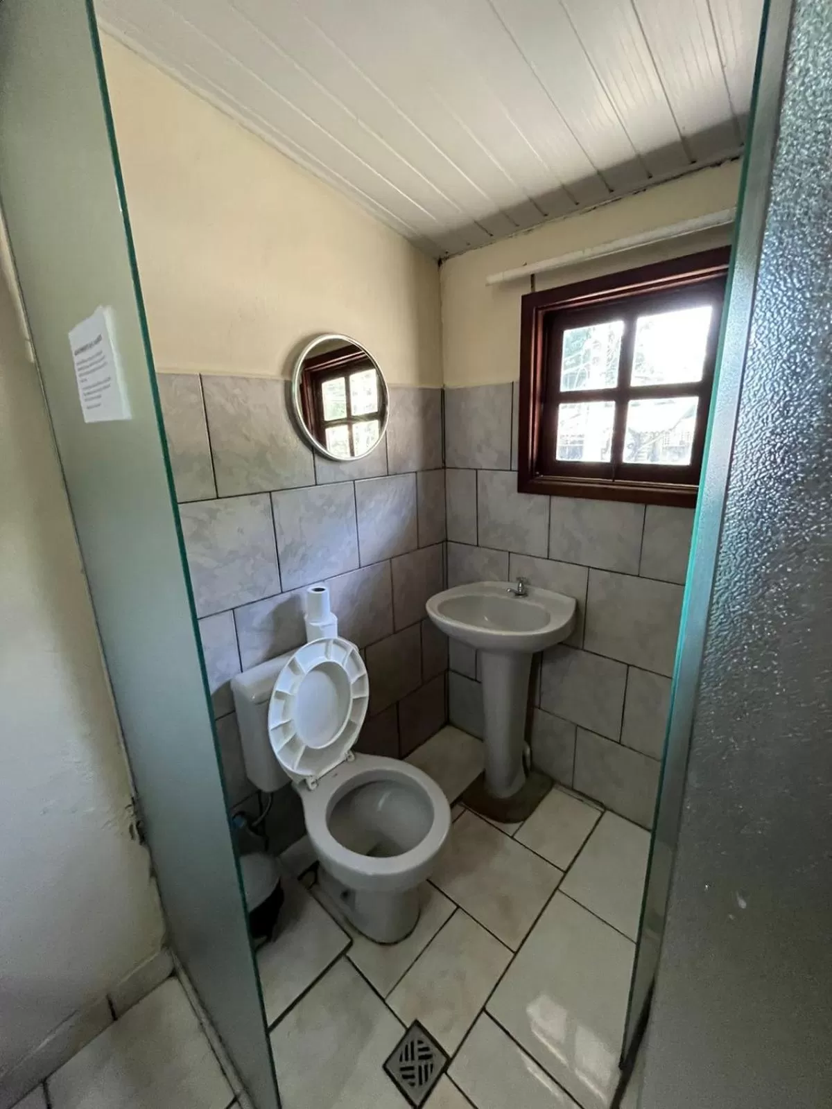 Bathroom in Hotel Vitória