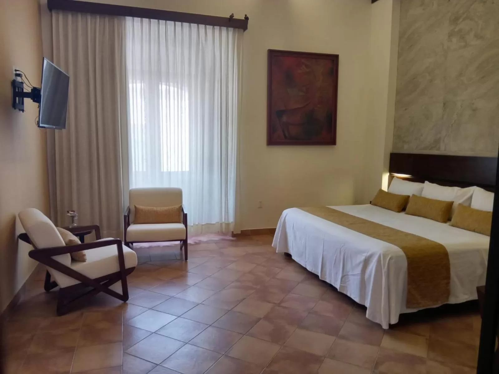 Bed in Casa de la Asunción