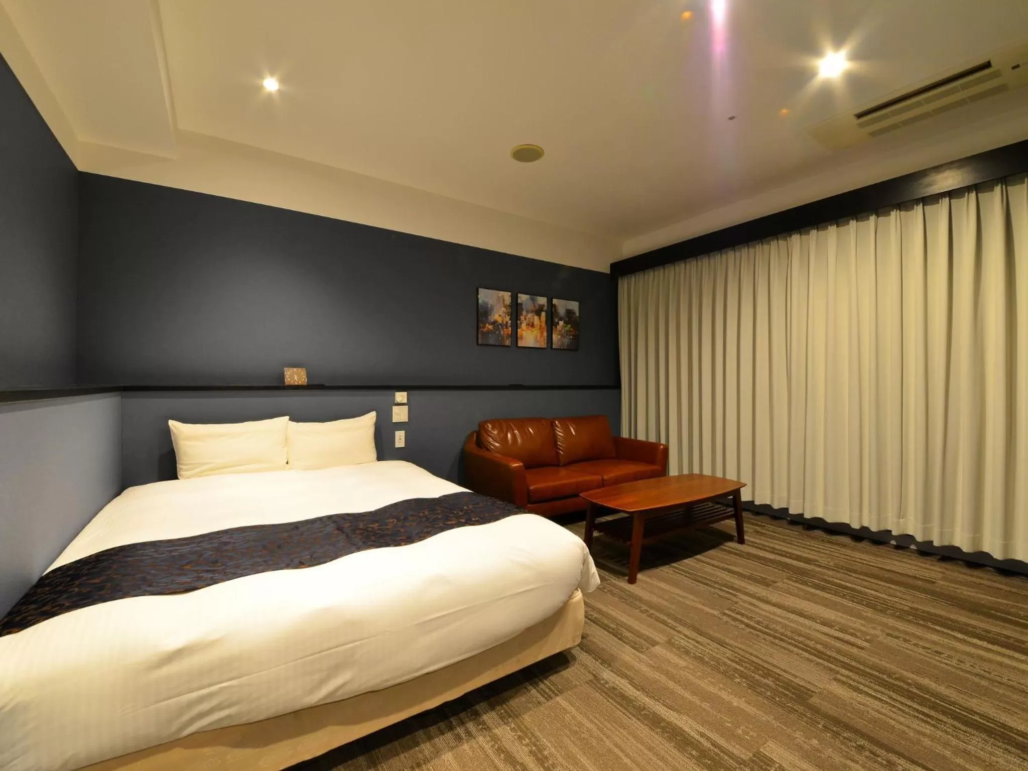 Photo of the whole room, Bed in LC Goryokaku Hotel