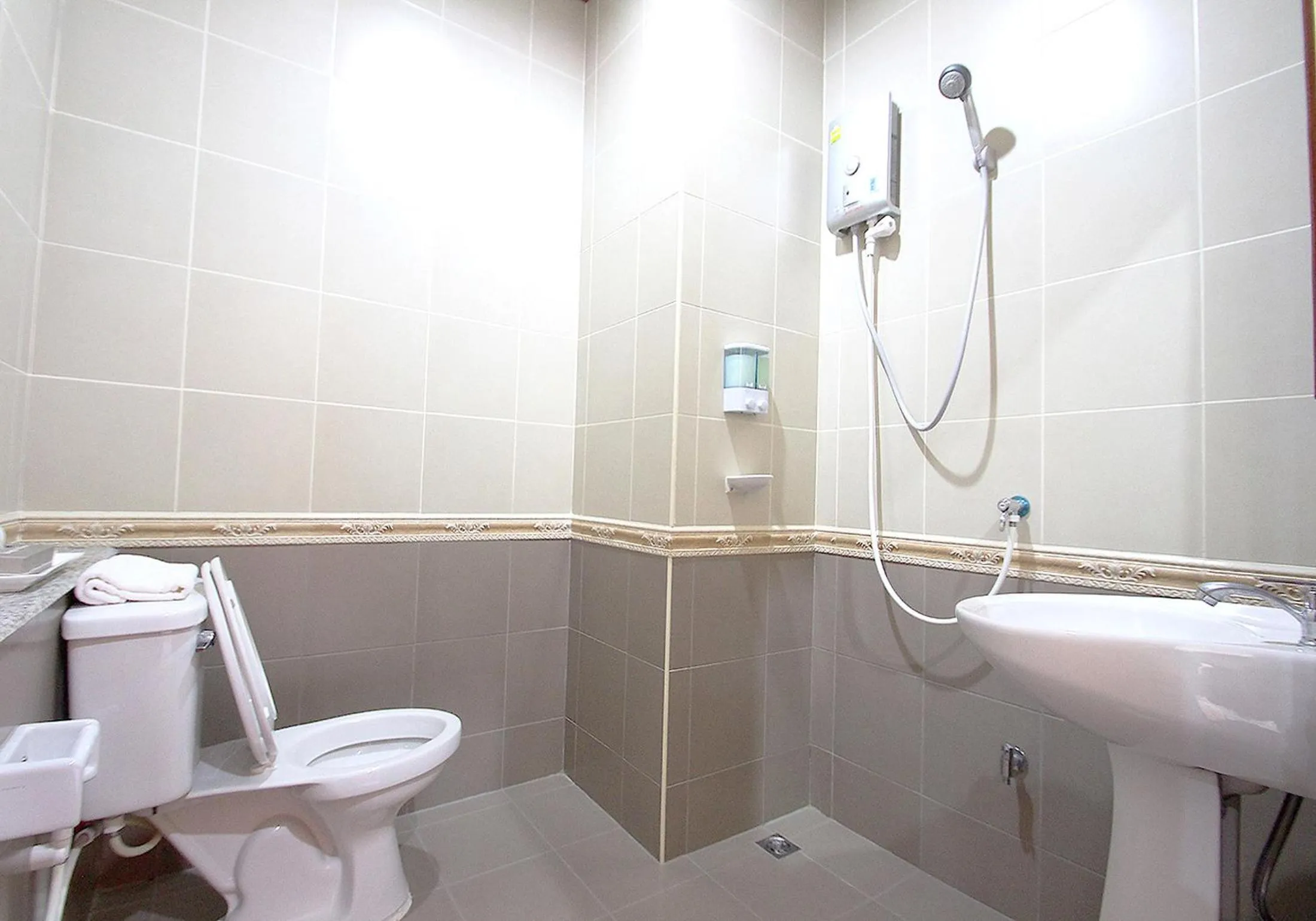 Shower in i Boutique Hotel