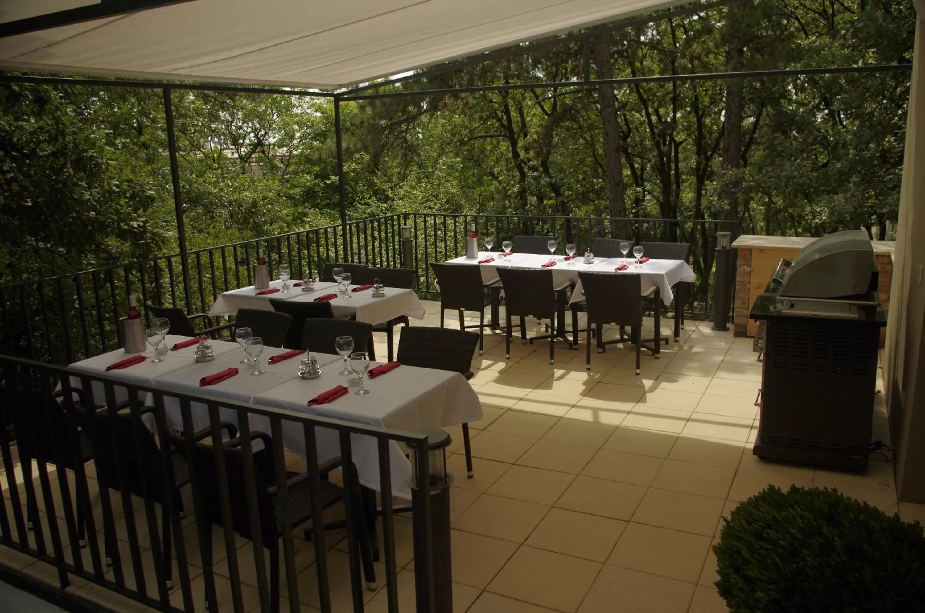 Garden, Restaurant/Places to Eat in Hotel Therapia