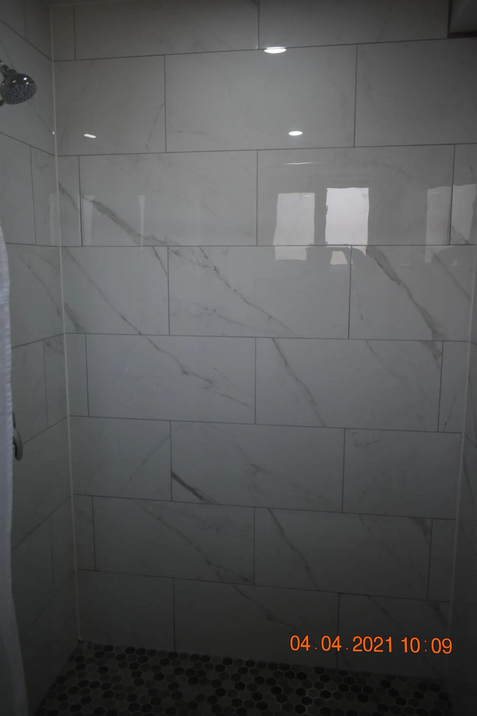 Shower in Time Travellers Motel