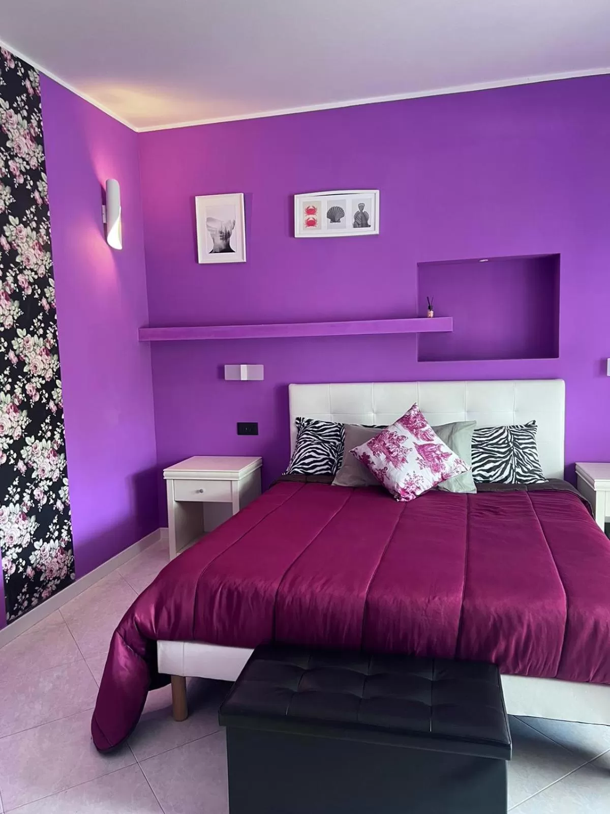 Bedroom, Bed in B&B Cleofà Paestum