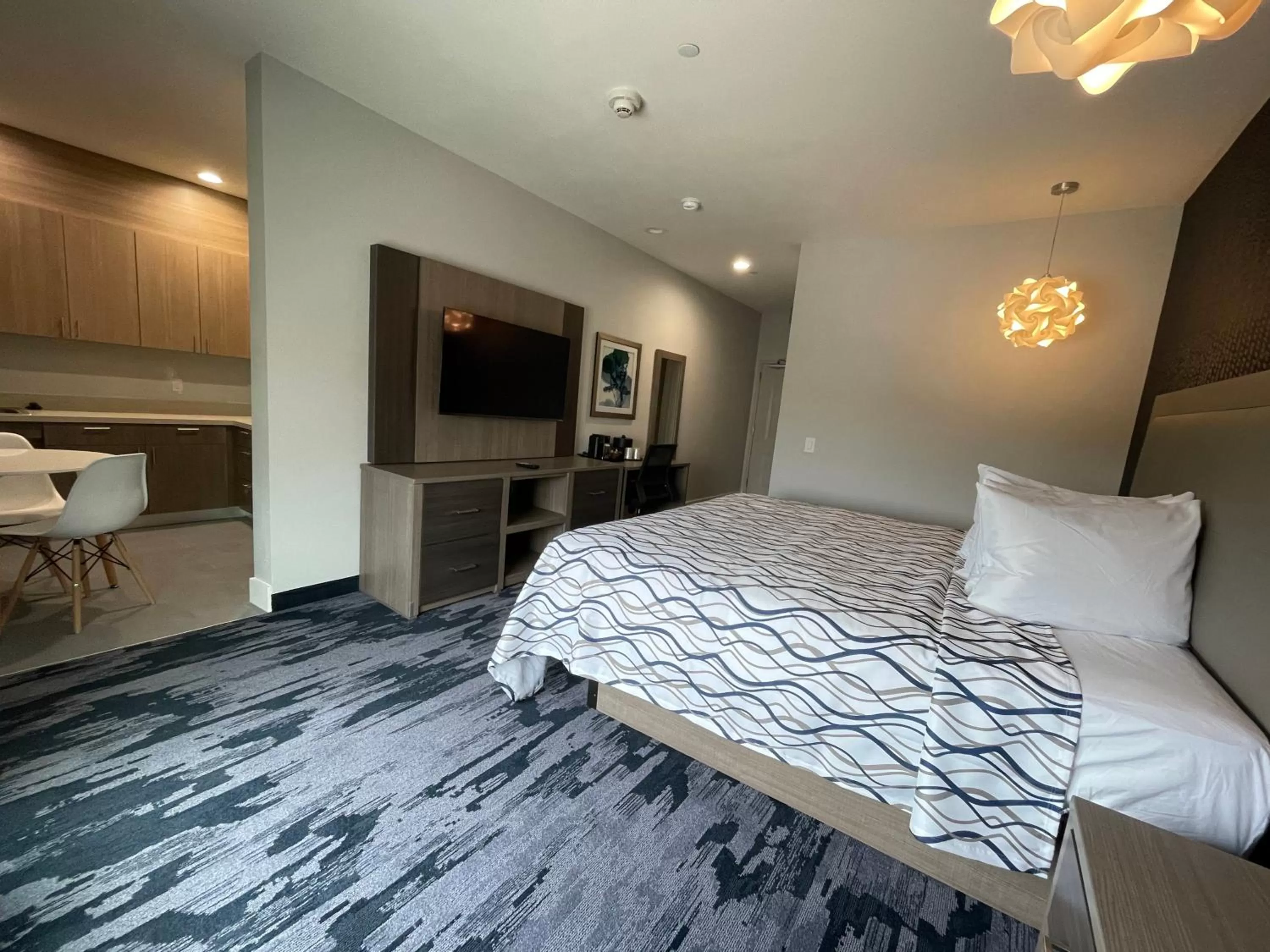 TV and multimedia, Bed in Palace Inn Blue Houston East Beltway 8