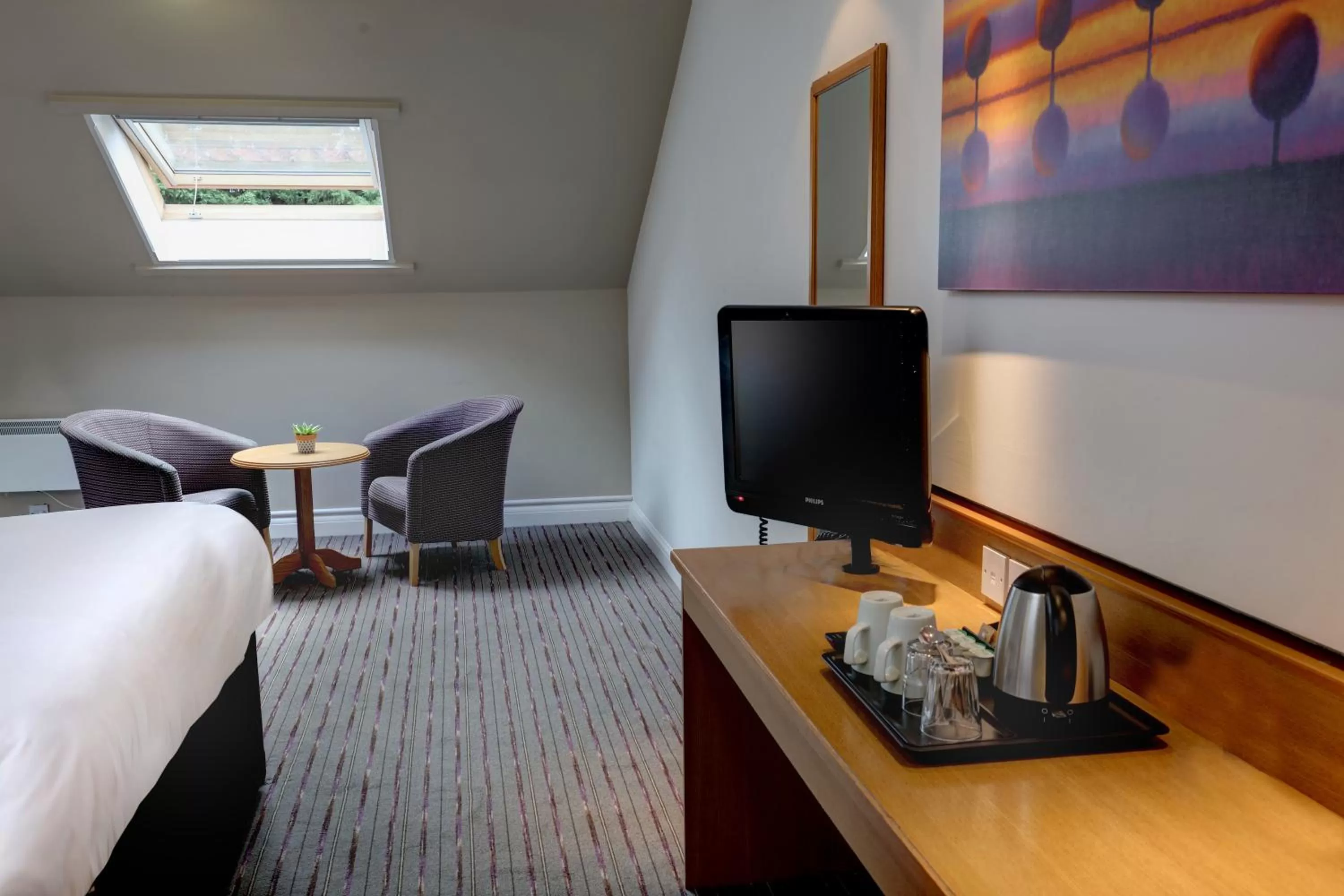 TV and multimedia, Bed in Orchid Epsom; Sure Hotel Collection by Best Western