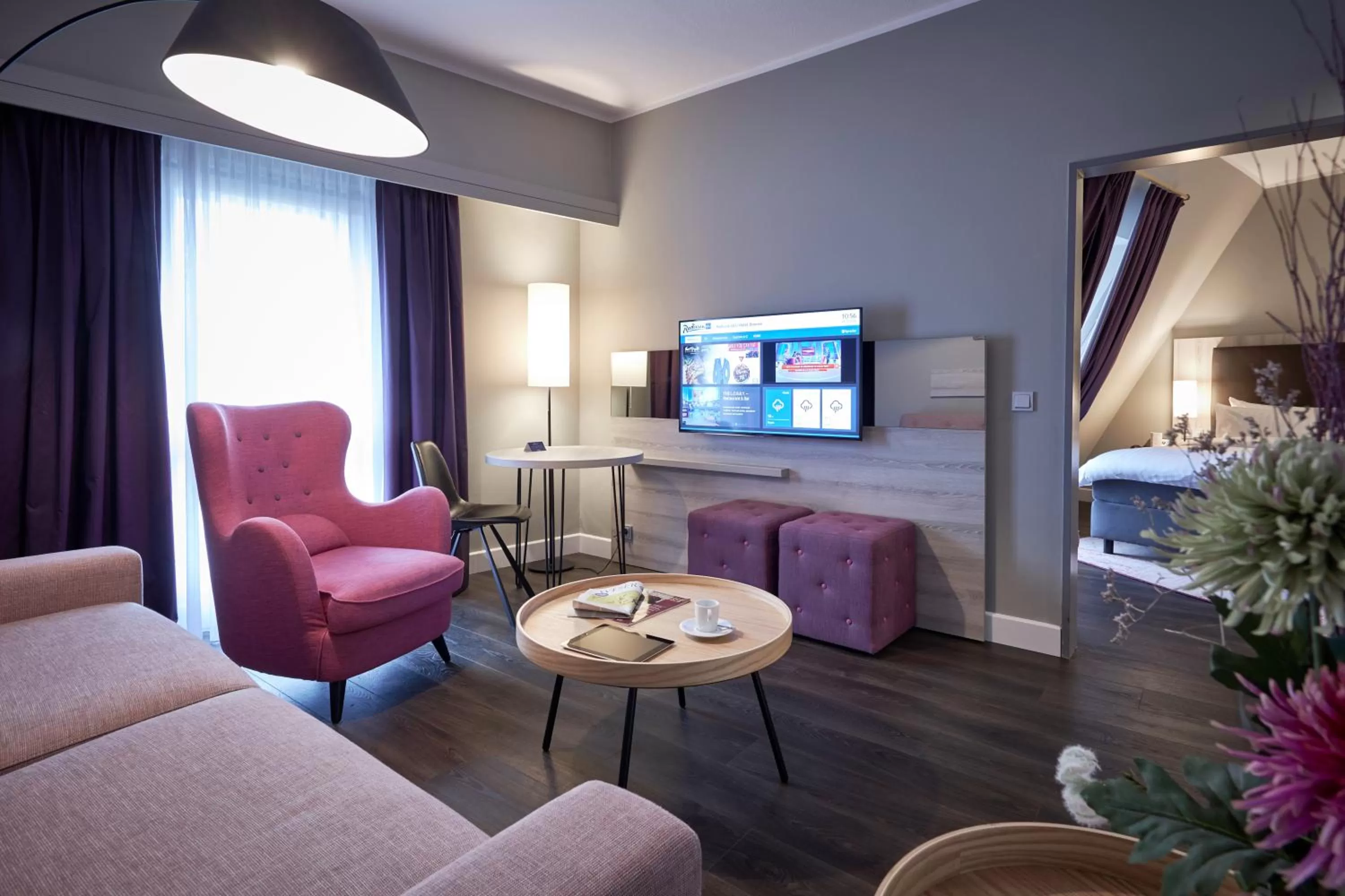 Photo of the whole room in Radisson Blu Hotel Bremen