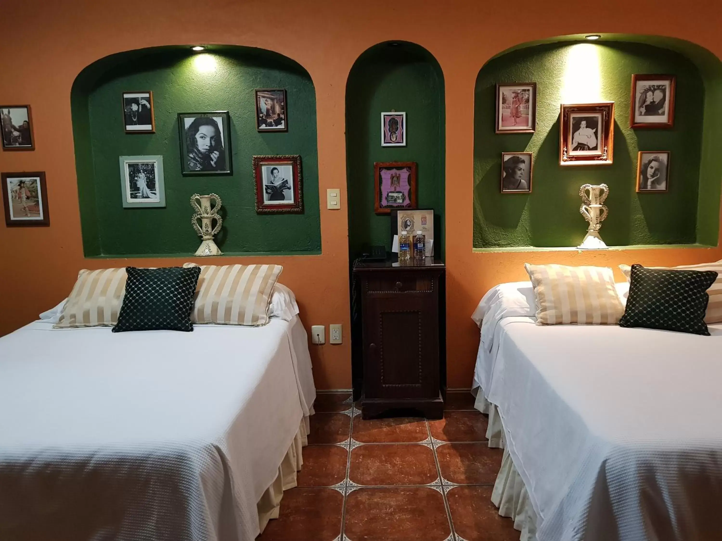 Double Room with Two Double Beds in Hotel Boutique Casona Maya Mexicana Double Room with Two Double Beds in Hotel Boutique Casona Maya Mexicana