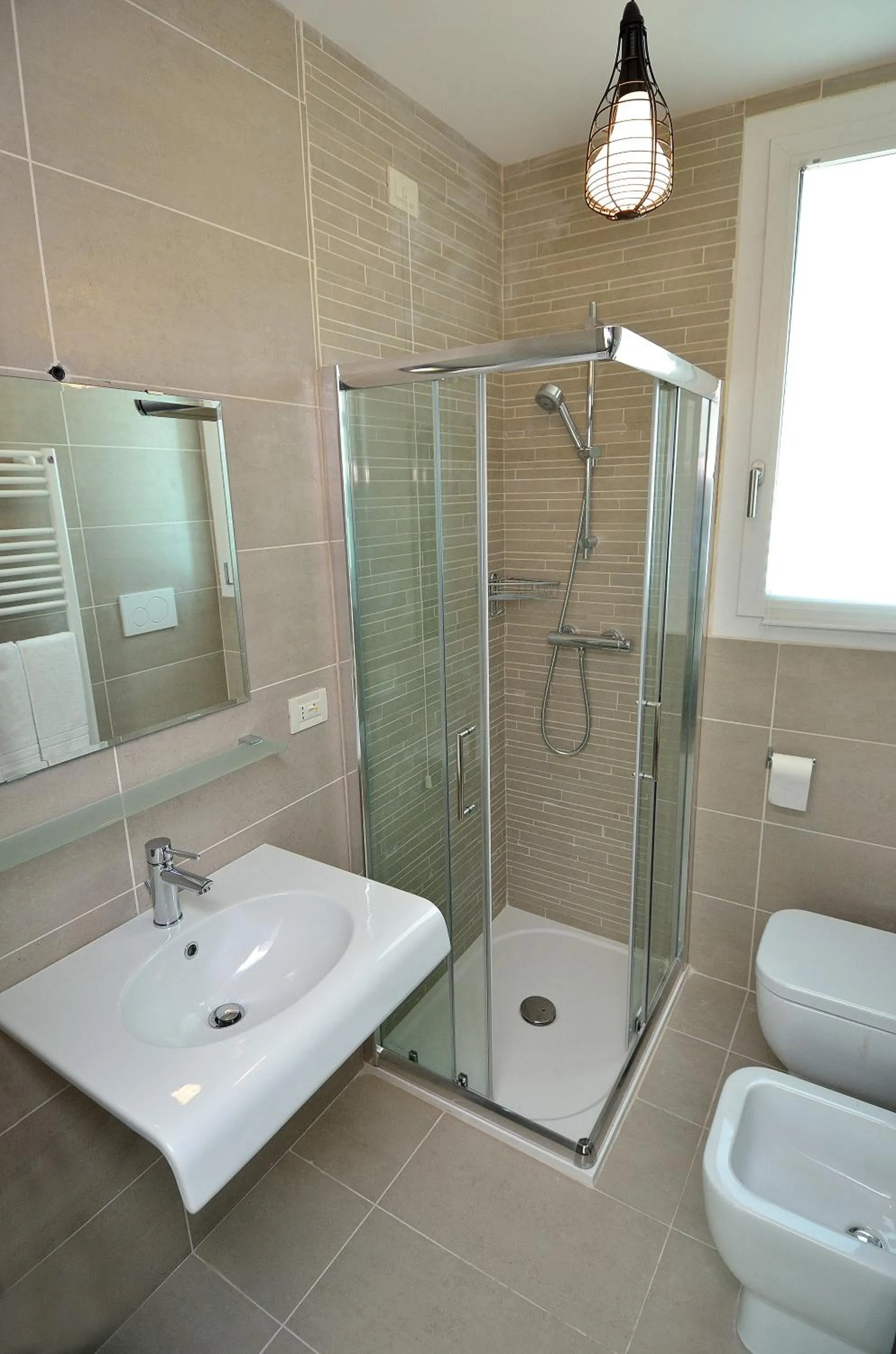Shower in Hotel San Giuliano