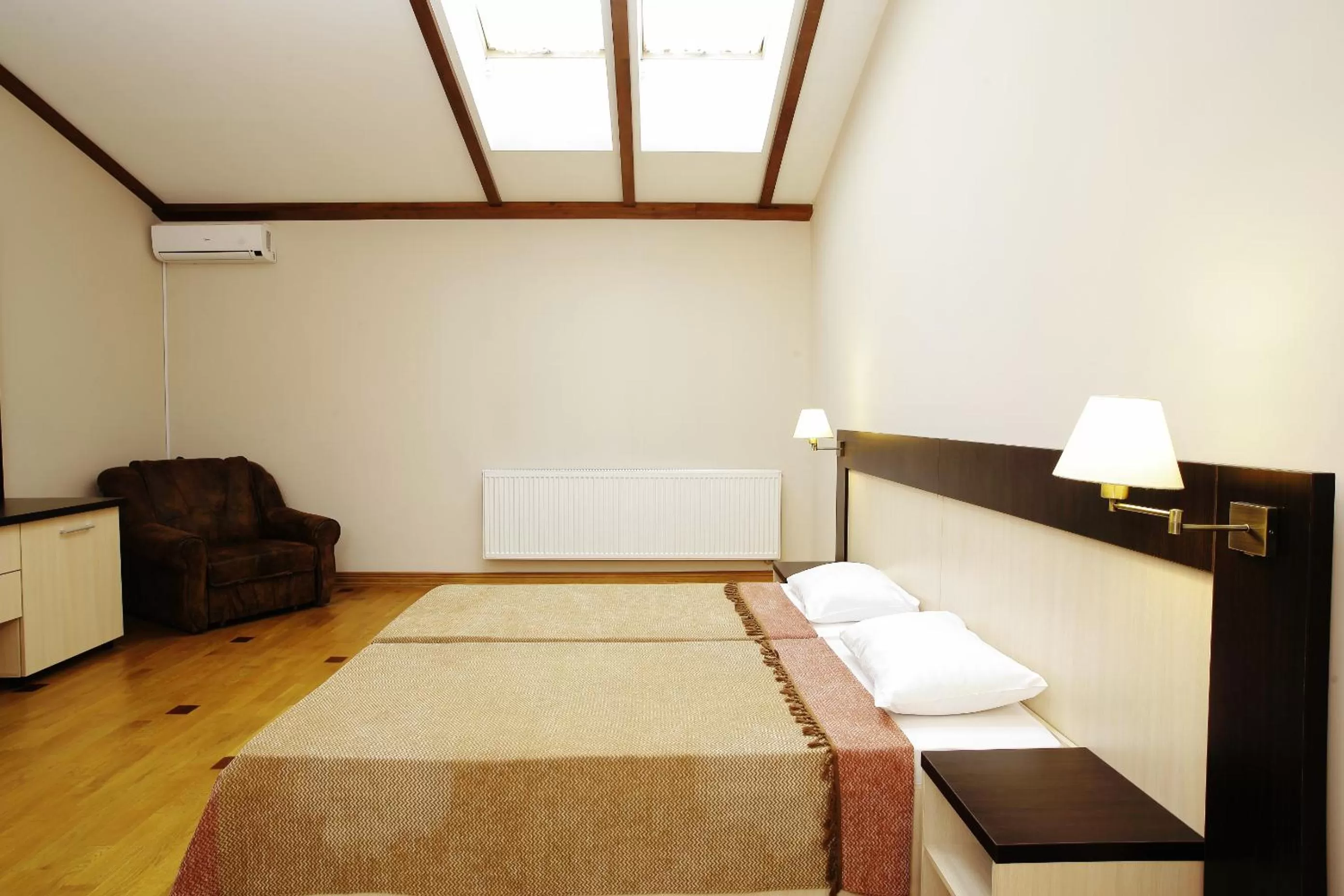 Photo of the whole room, Bed in Mini-Hotel Under The Roof