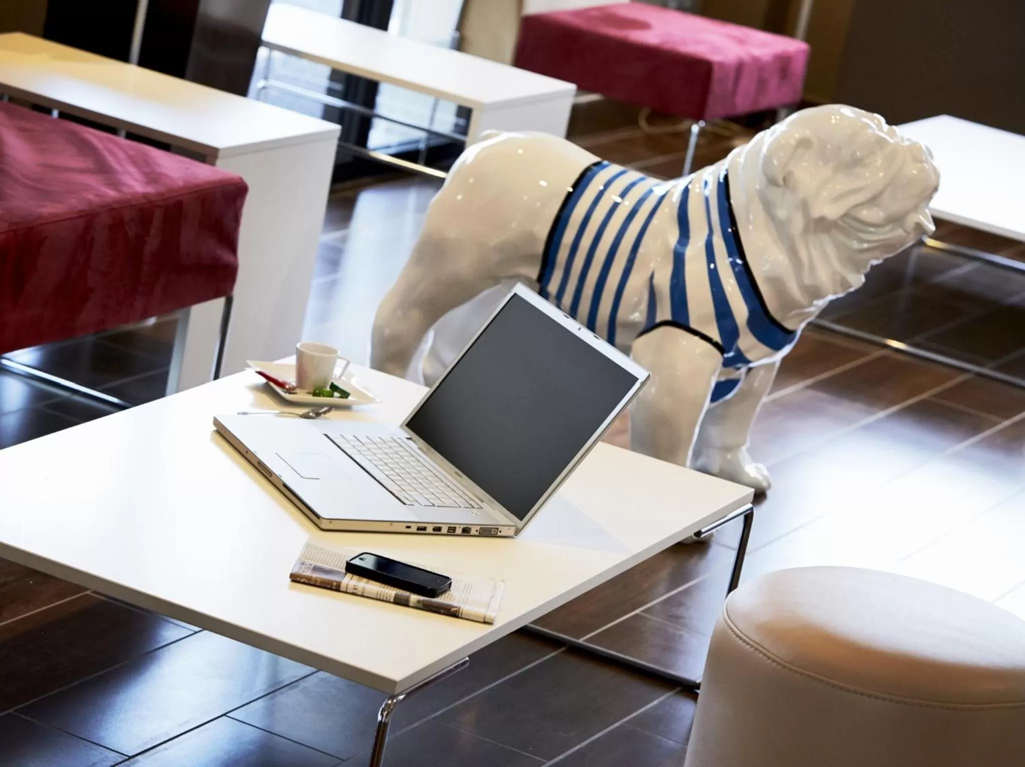 Lobby or reception in Campanile Bordeaux Ouest - Mérignac Aéroport