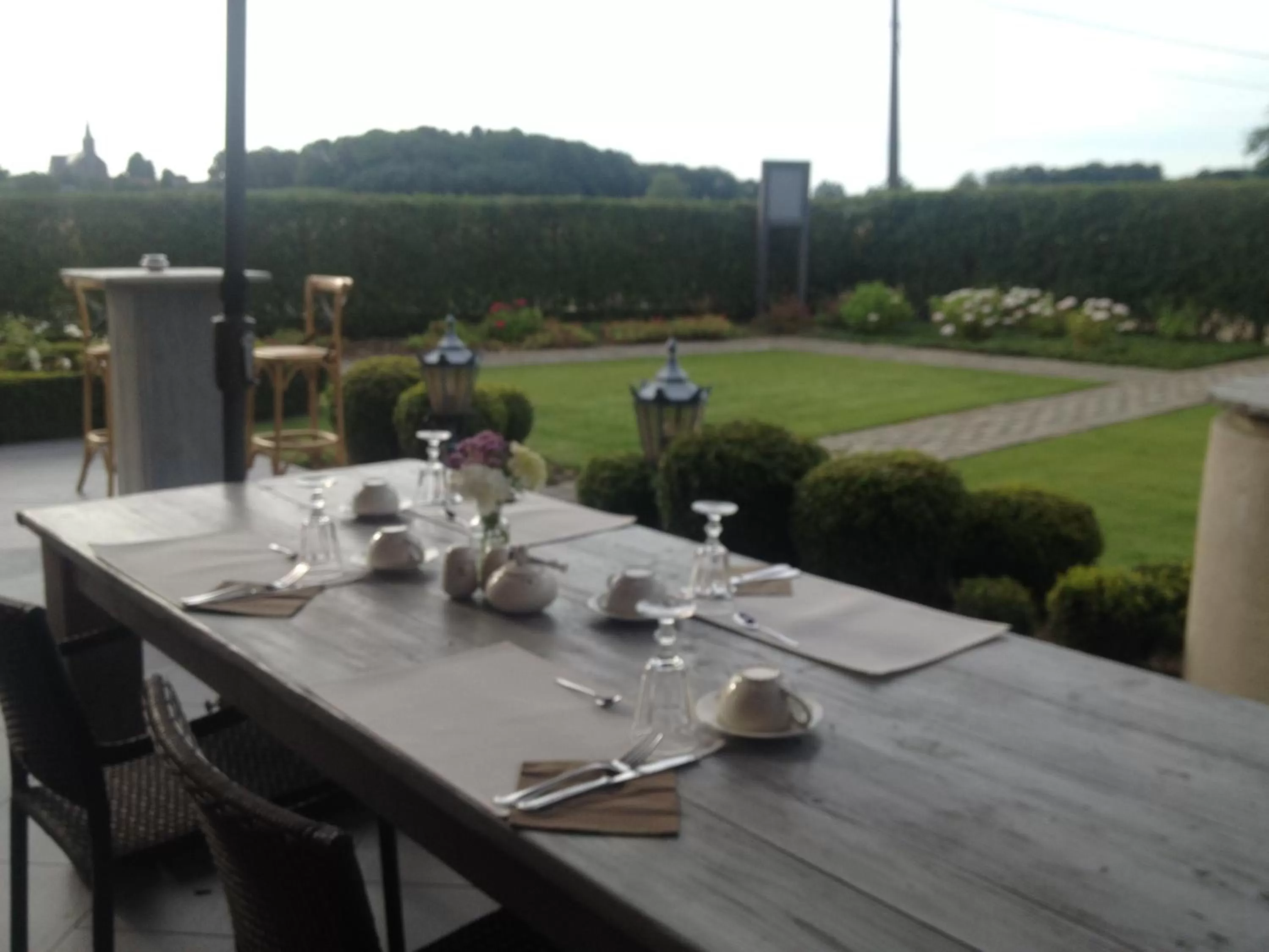 Garden, Garden View in B&B Silentium