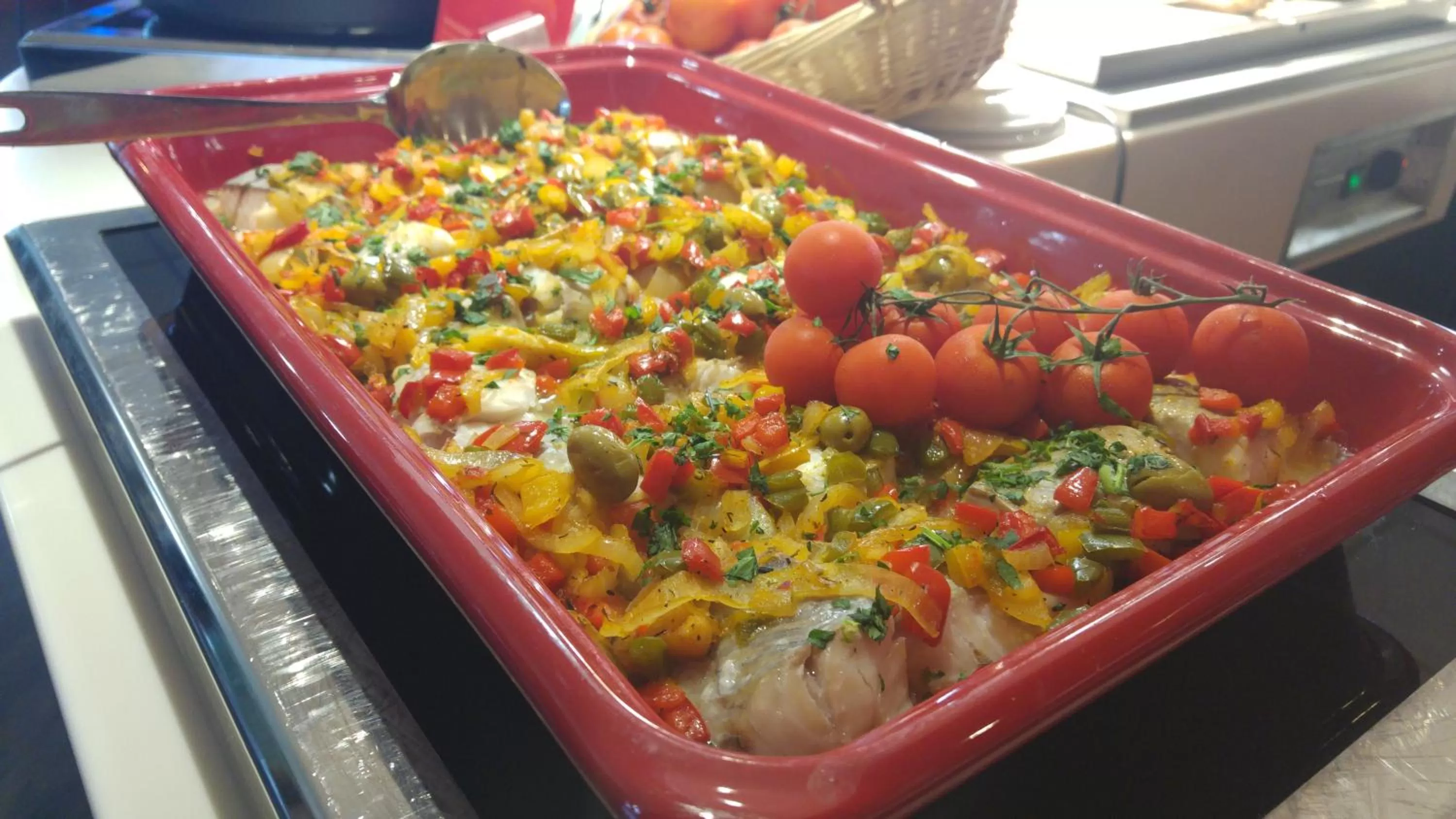 Food close-up in Campanile Chartres