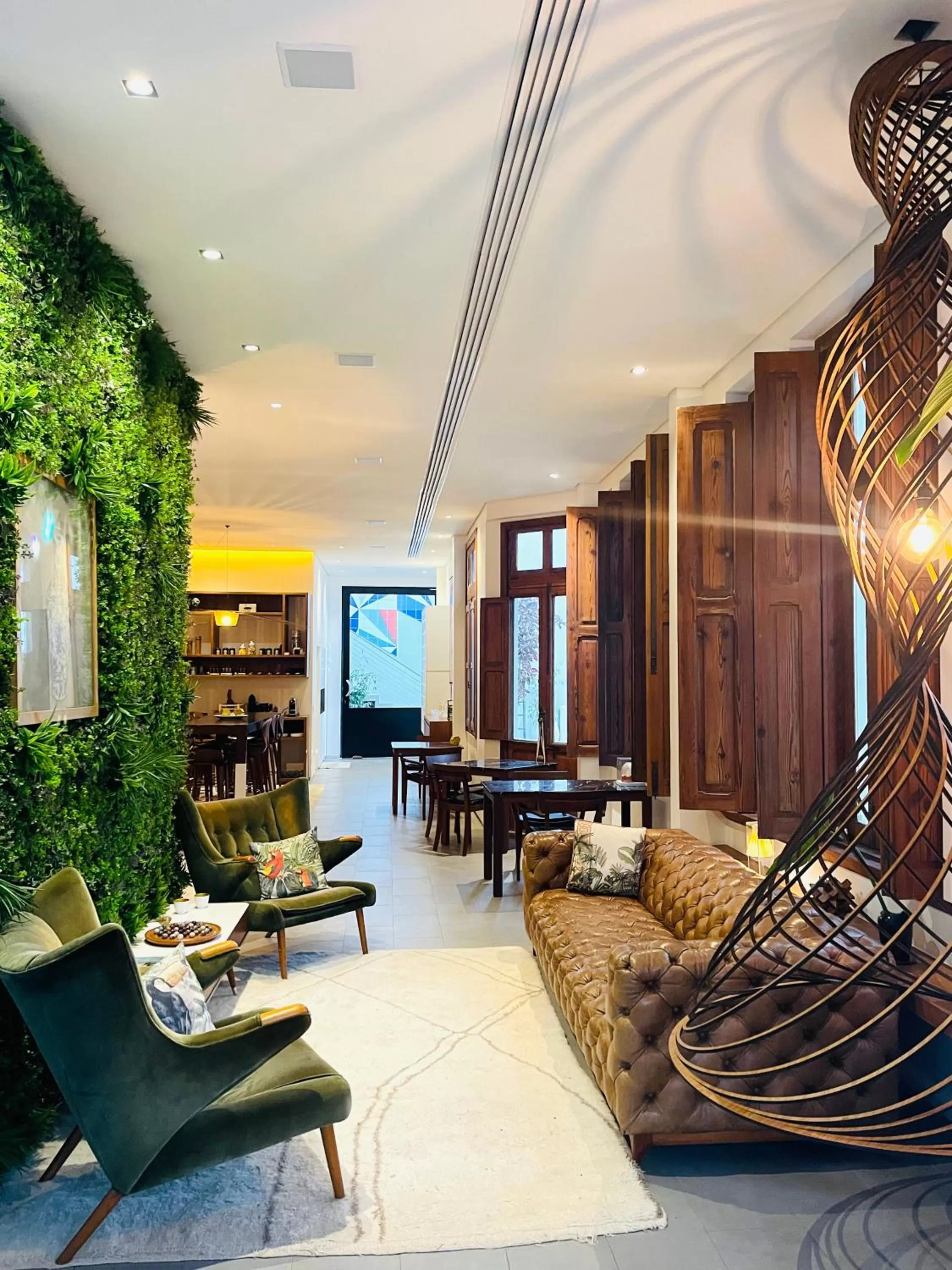 Living room in Pousada Rio144