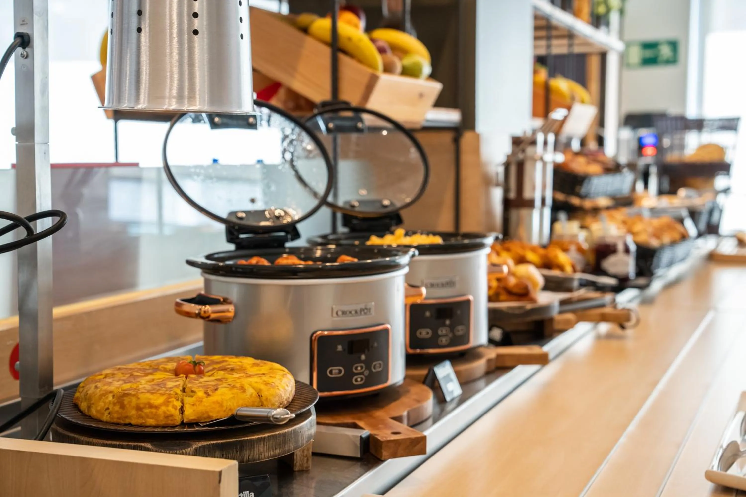 Breakfast in Ibis Madrid Alcobendas