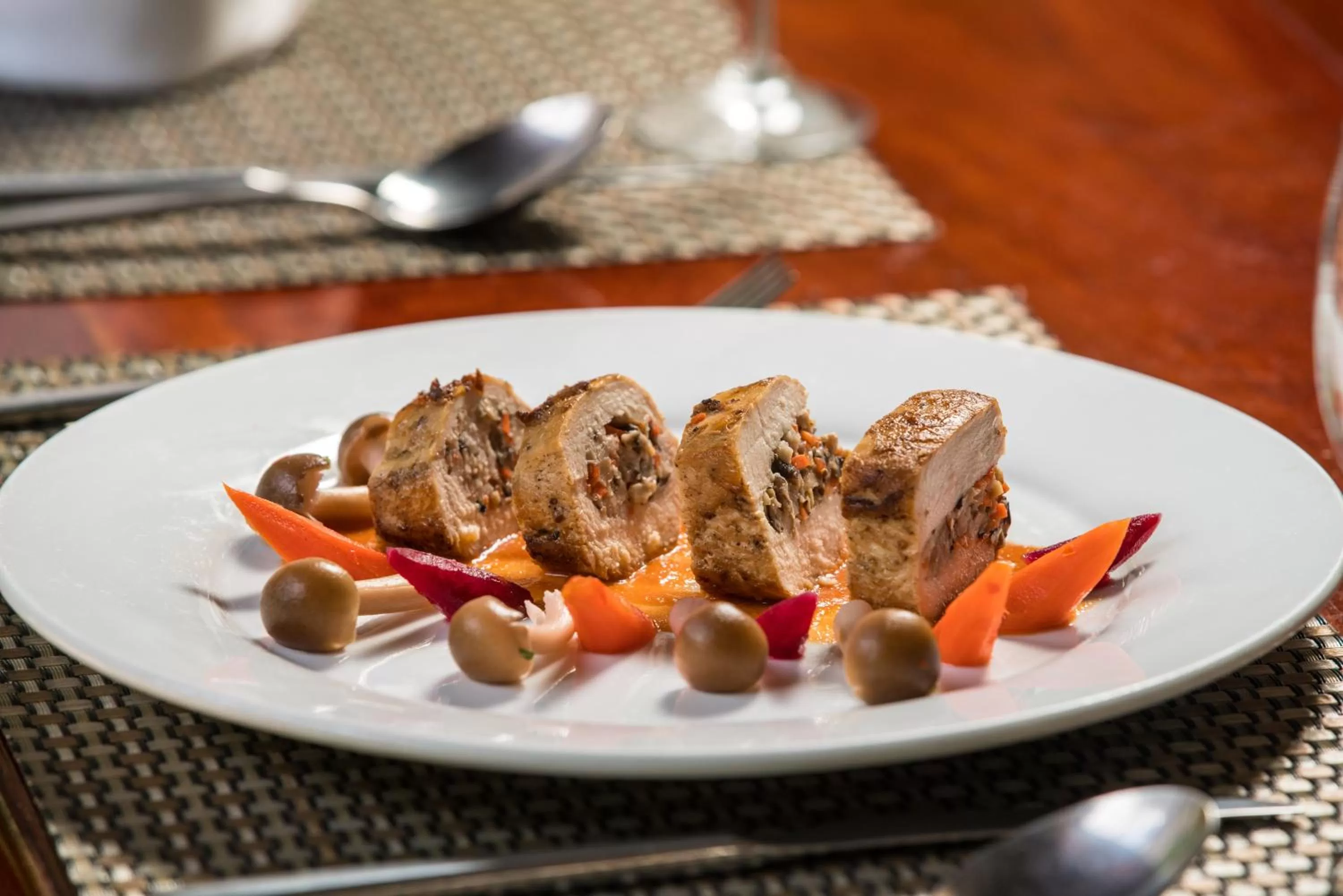 Food close-up in Baitong Heritage Hotel