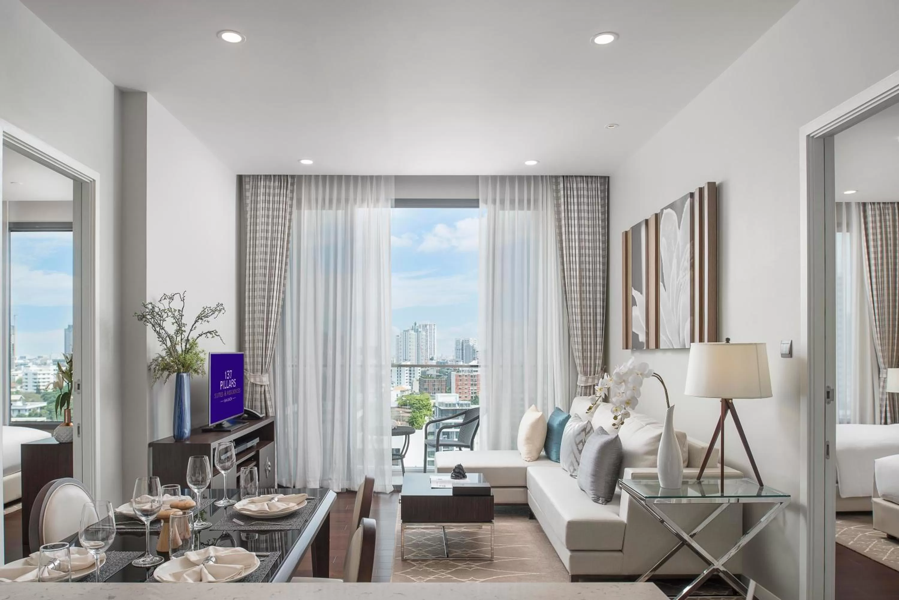 The Pillars Executive Two-bedroom Residences in 137 Pillars Residences Bangkok