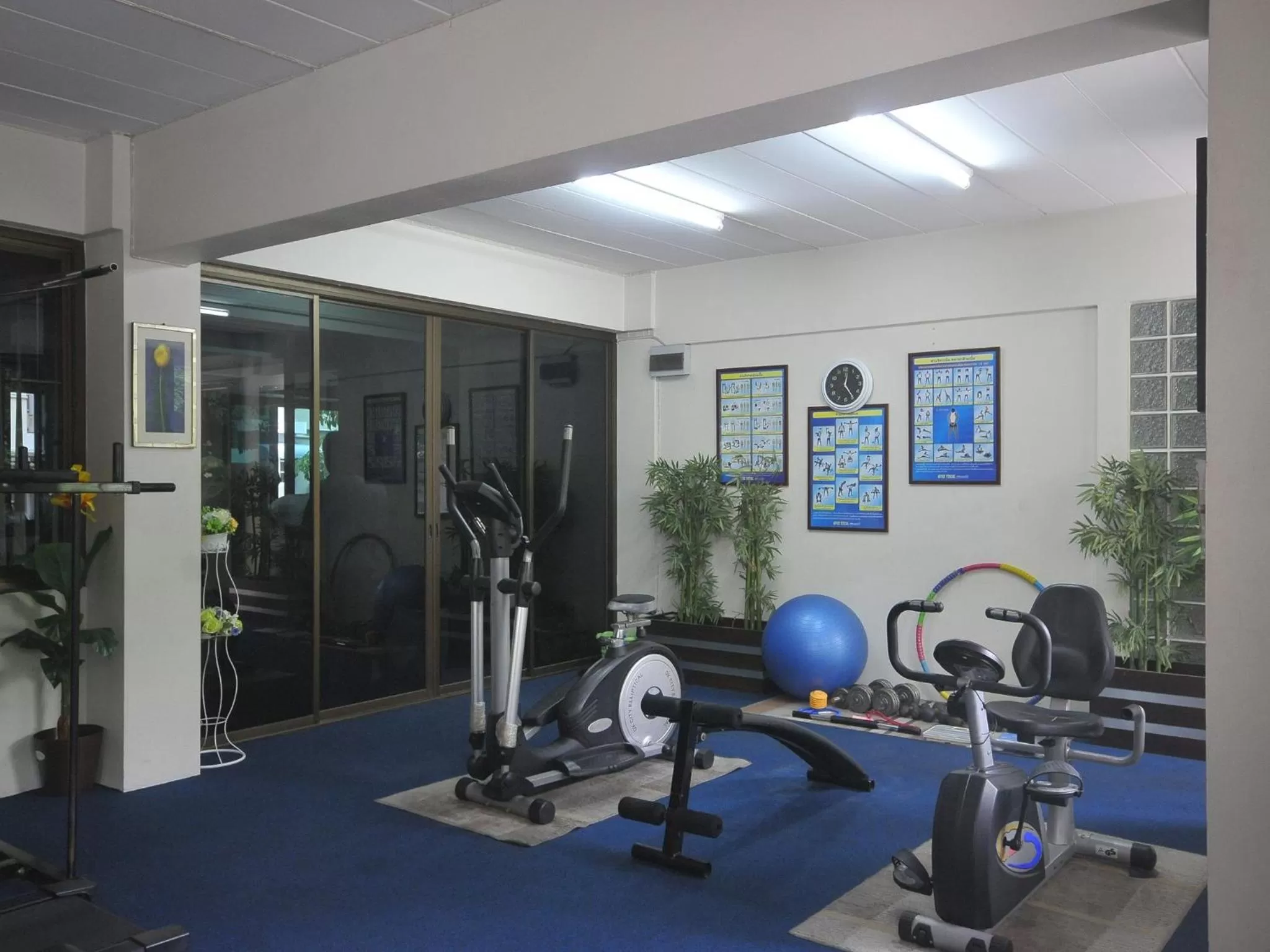 Fitness centre/facilities in P Park Residence Charansanitwong