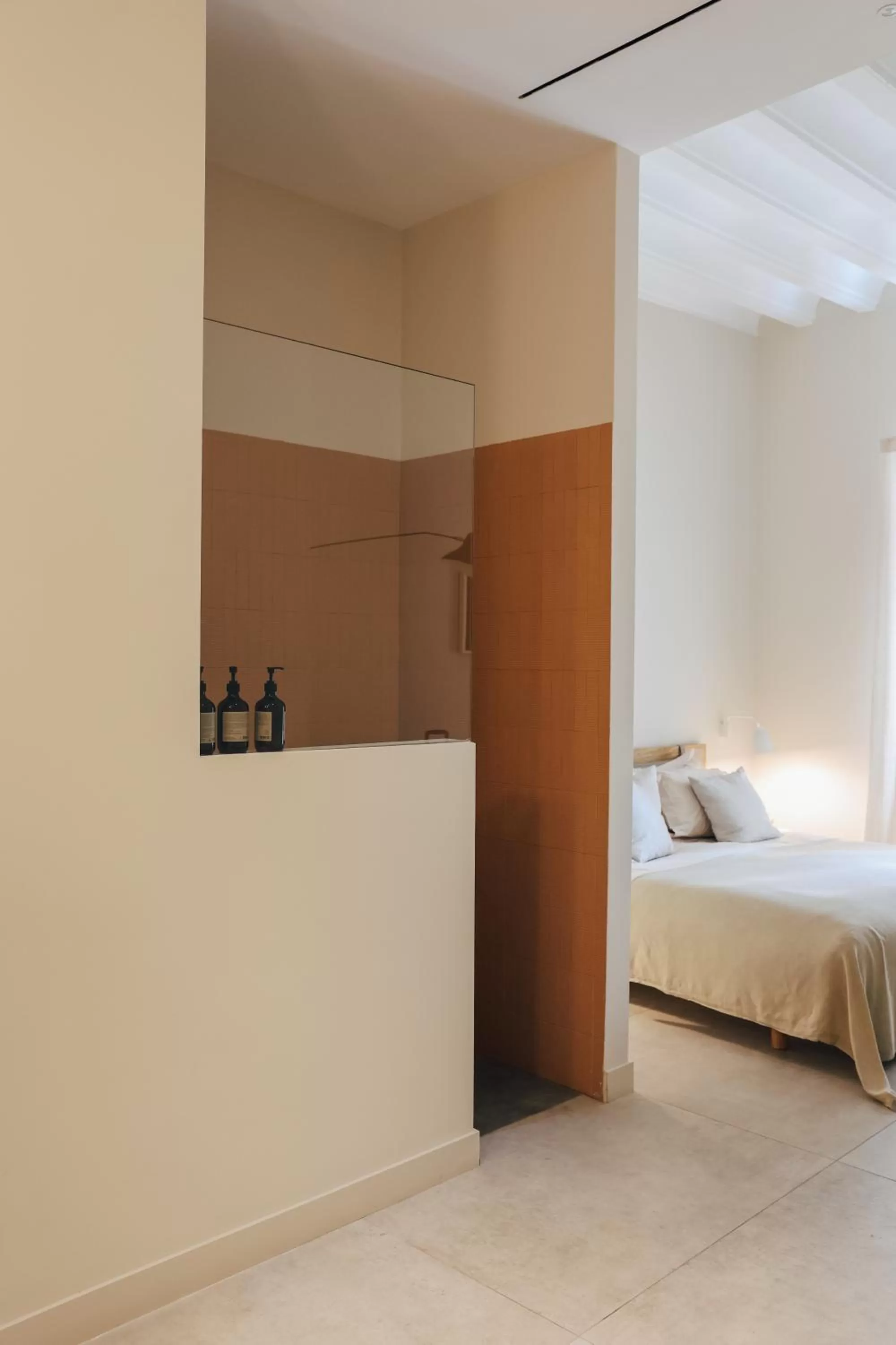 Bathroom, Bed in Plácido y Grata