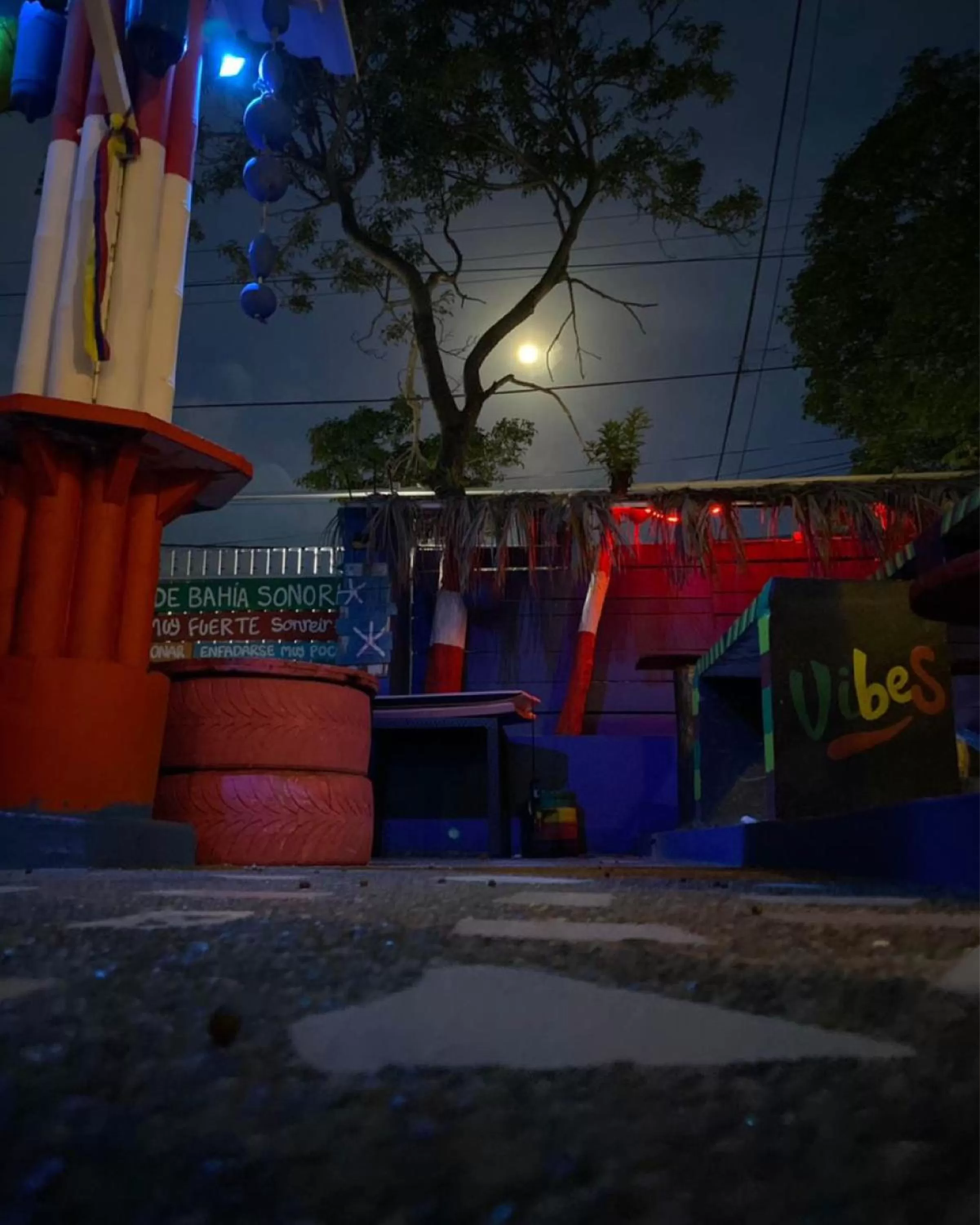 Night in Posada Cultural Bahia Sonora