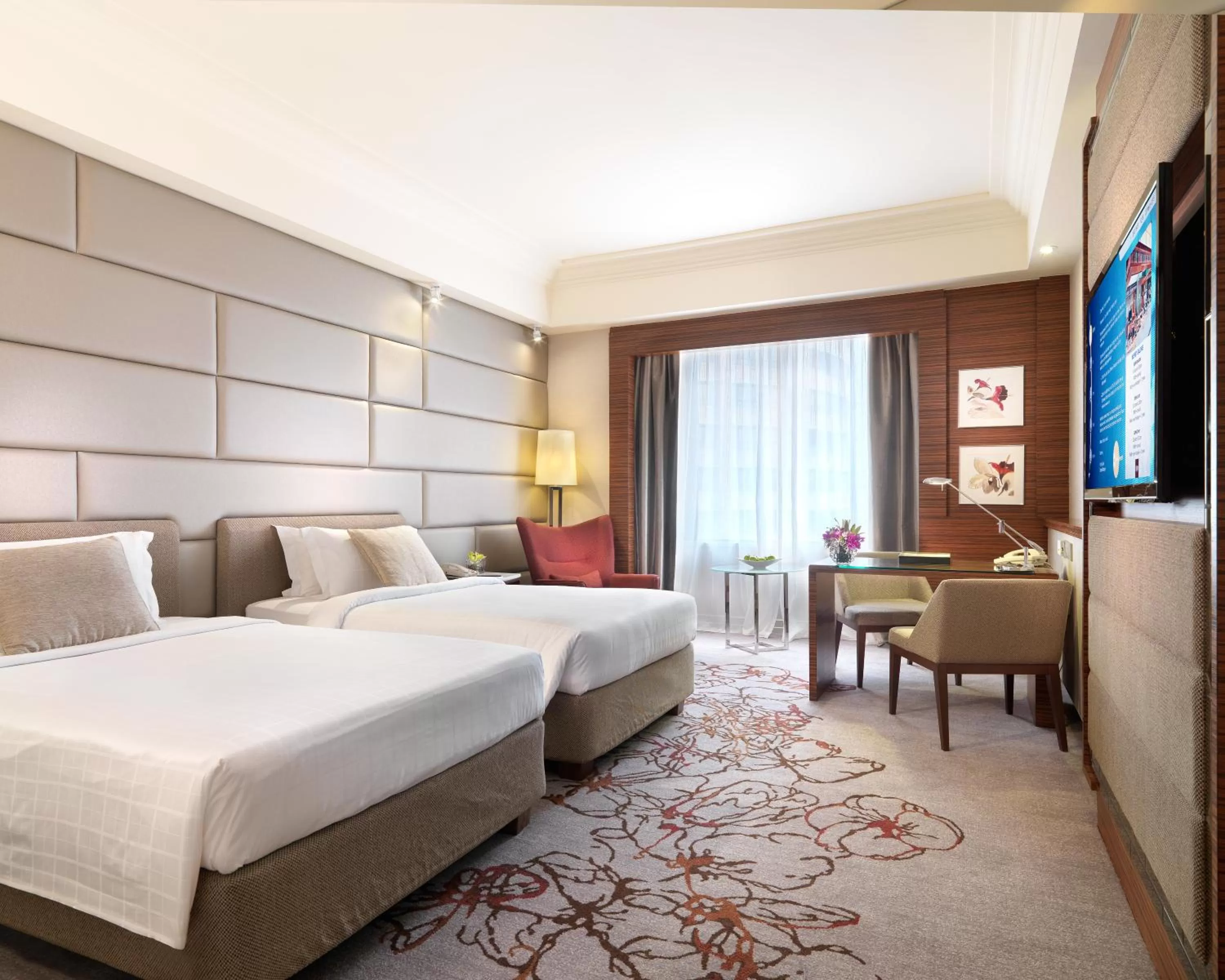 Bedroom, Bed in One World Hotel