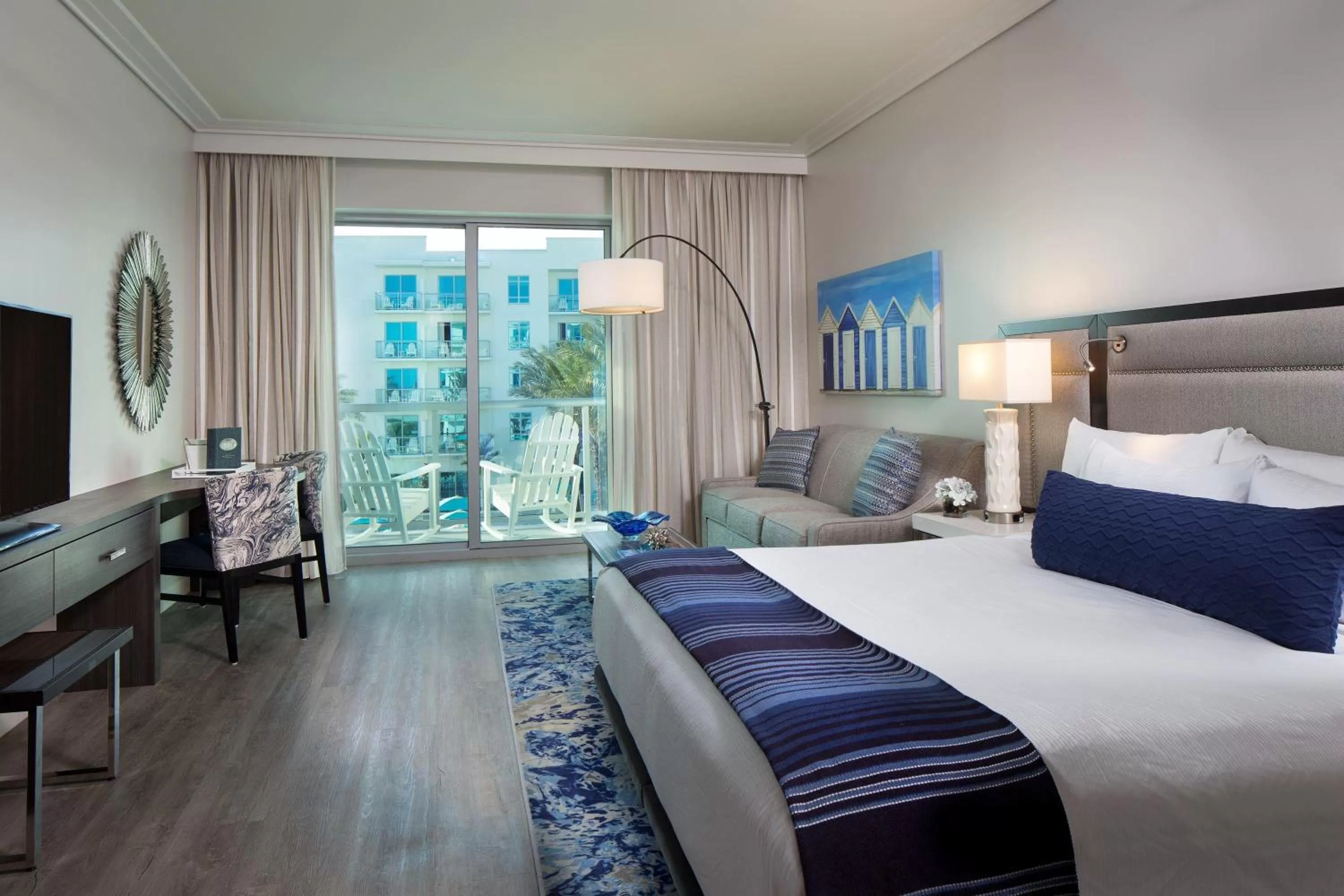 Photo of the whole room, Bed in Treasure Island Beach Resort