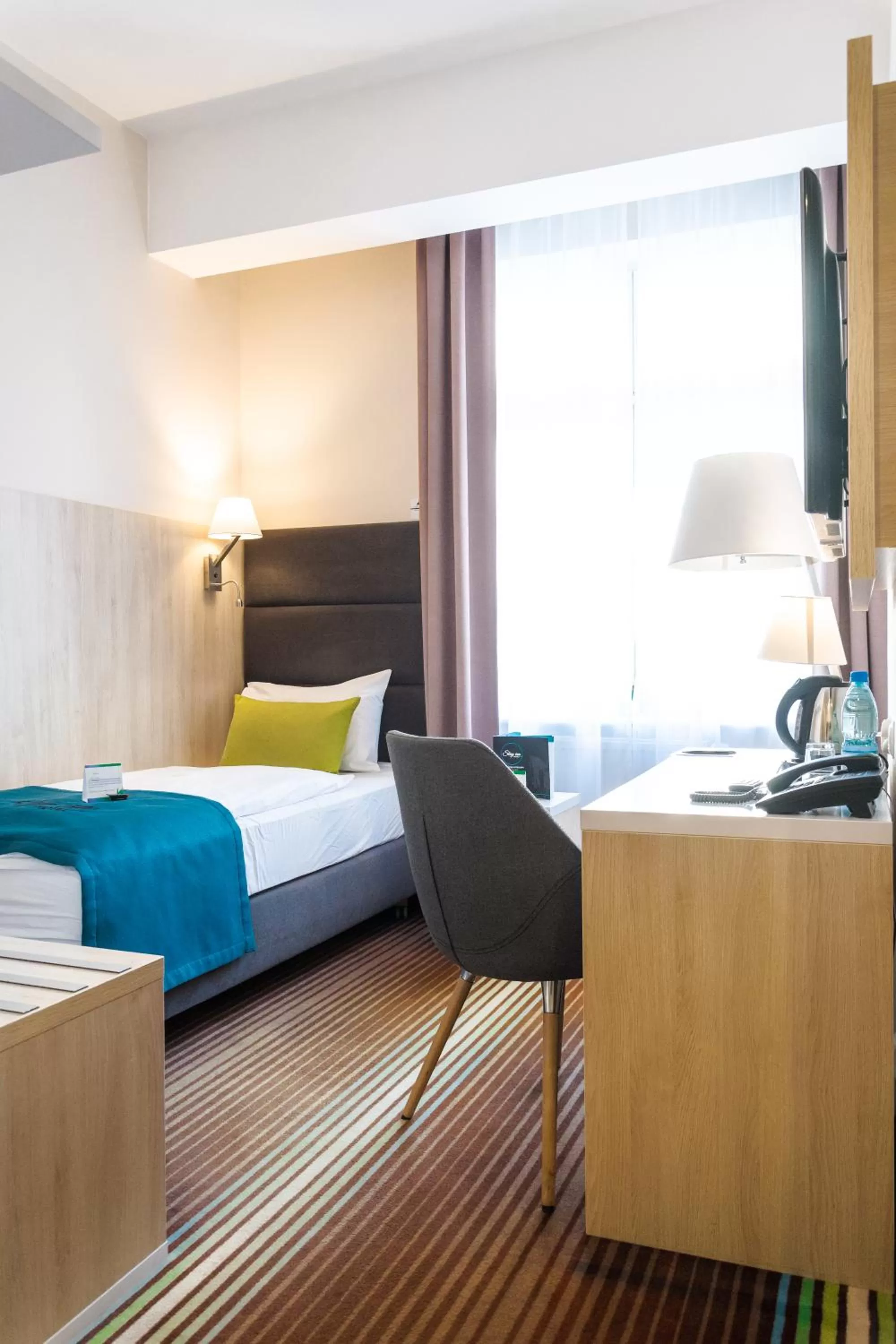 Bed in Stay inn Hotel Gdańsk