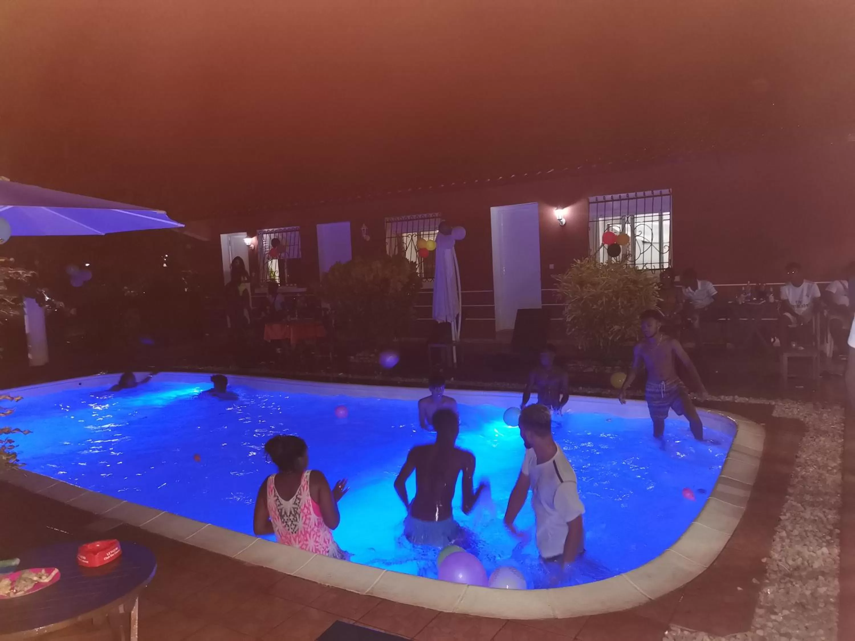 Swimming pool in Régina Lodge Diégo Suarez Madagascar