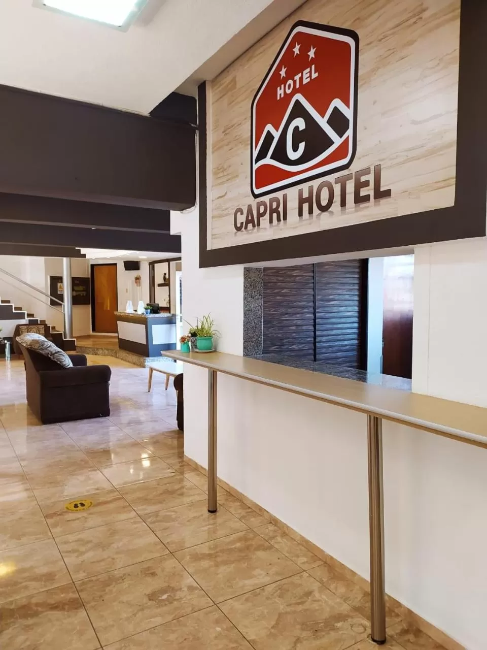 Seating area in Capri Hotel y Cabañas by CPH