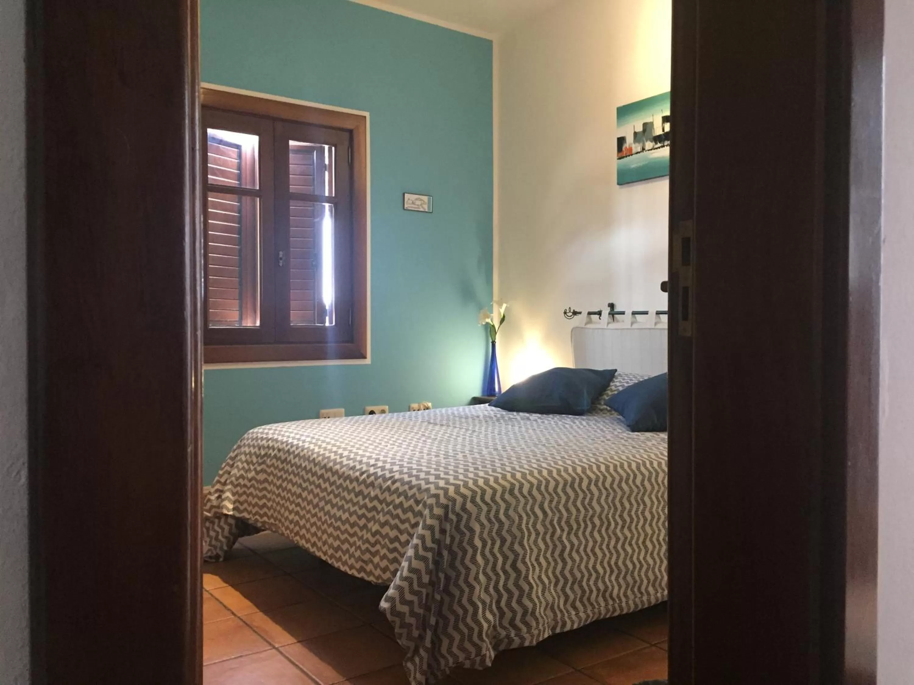 Bed in Villa El Jable Lanzarote