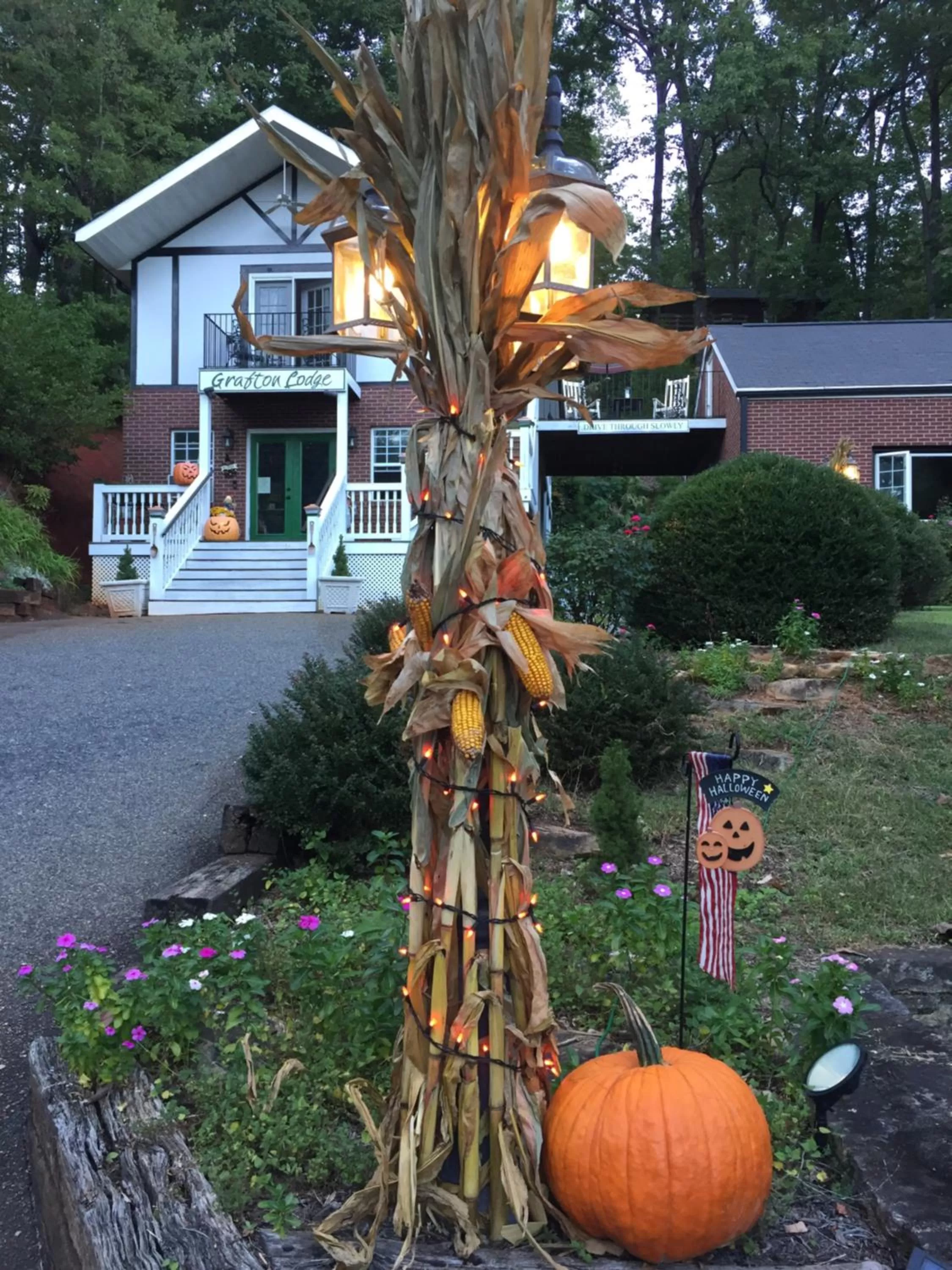 Facade/entrance in Grafton Lodge