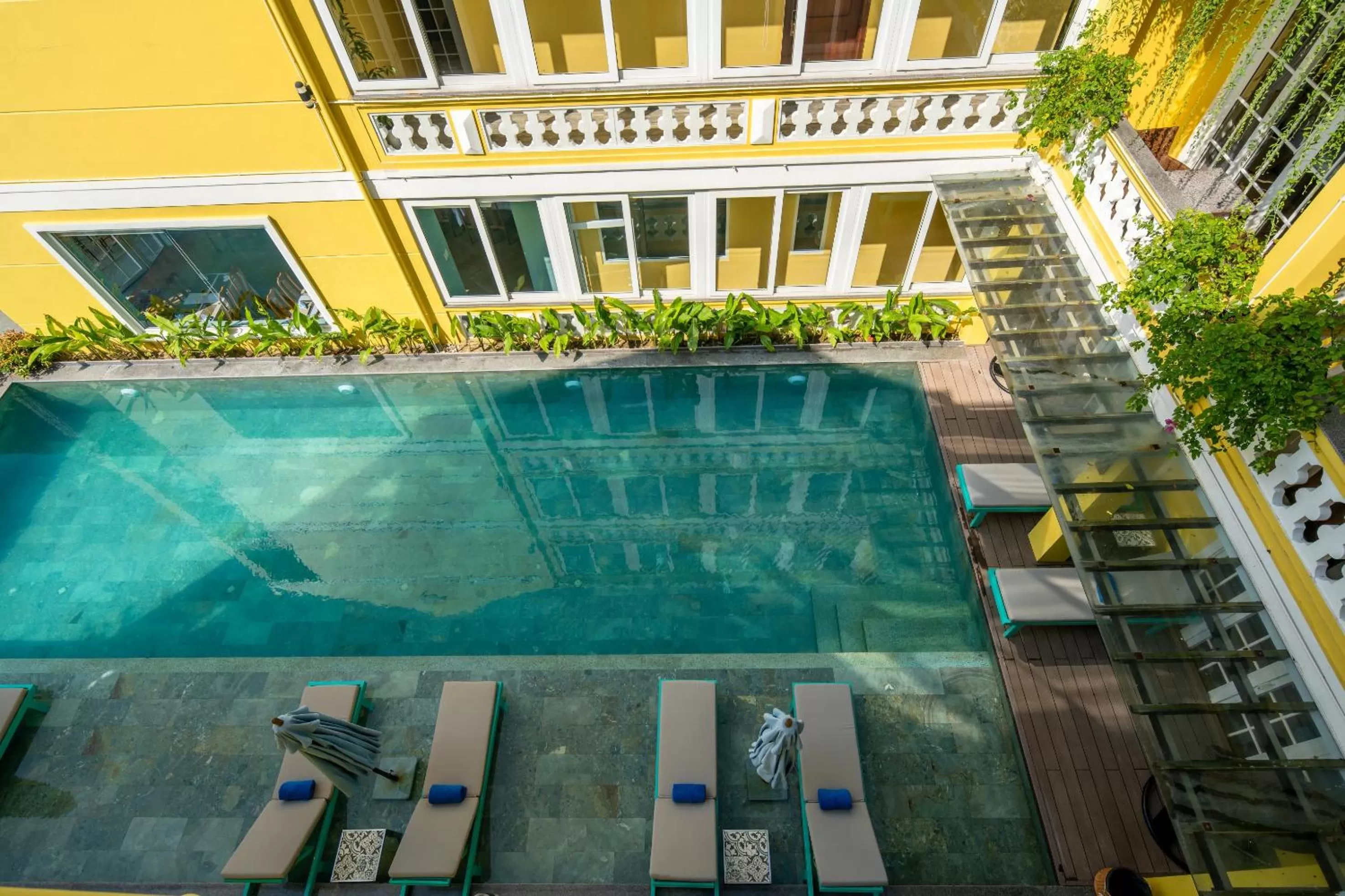 Pool View in TRIPLE Riverside Villa Hotel HoiAn