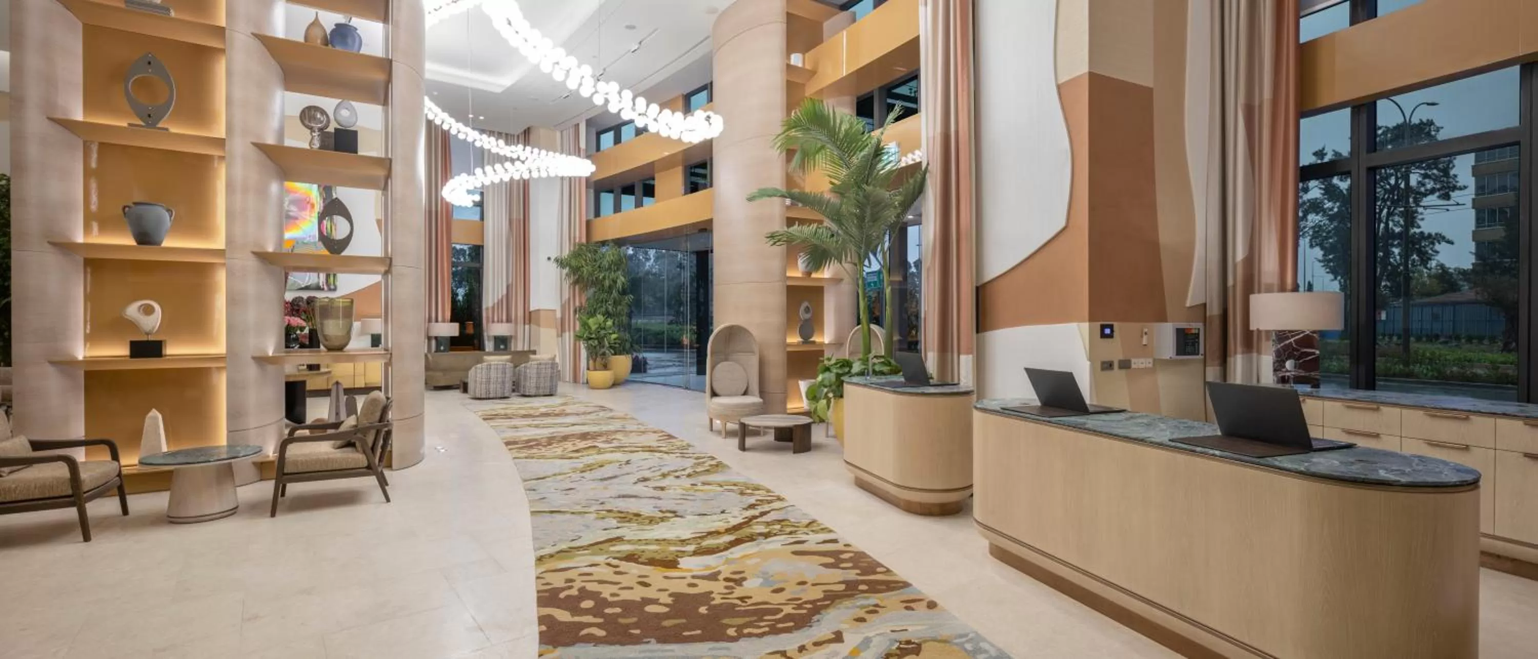 Lobby or reception in Hyatt Regency Izmir IstinyePark