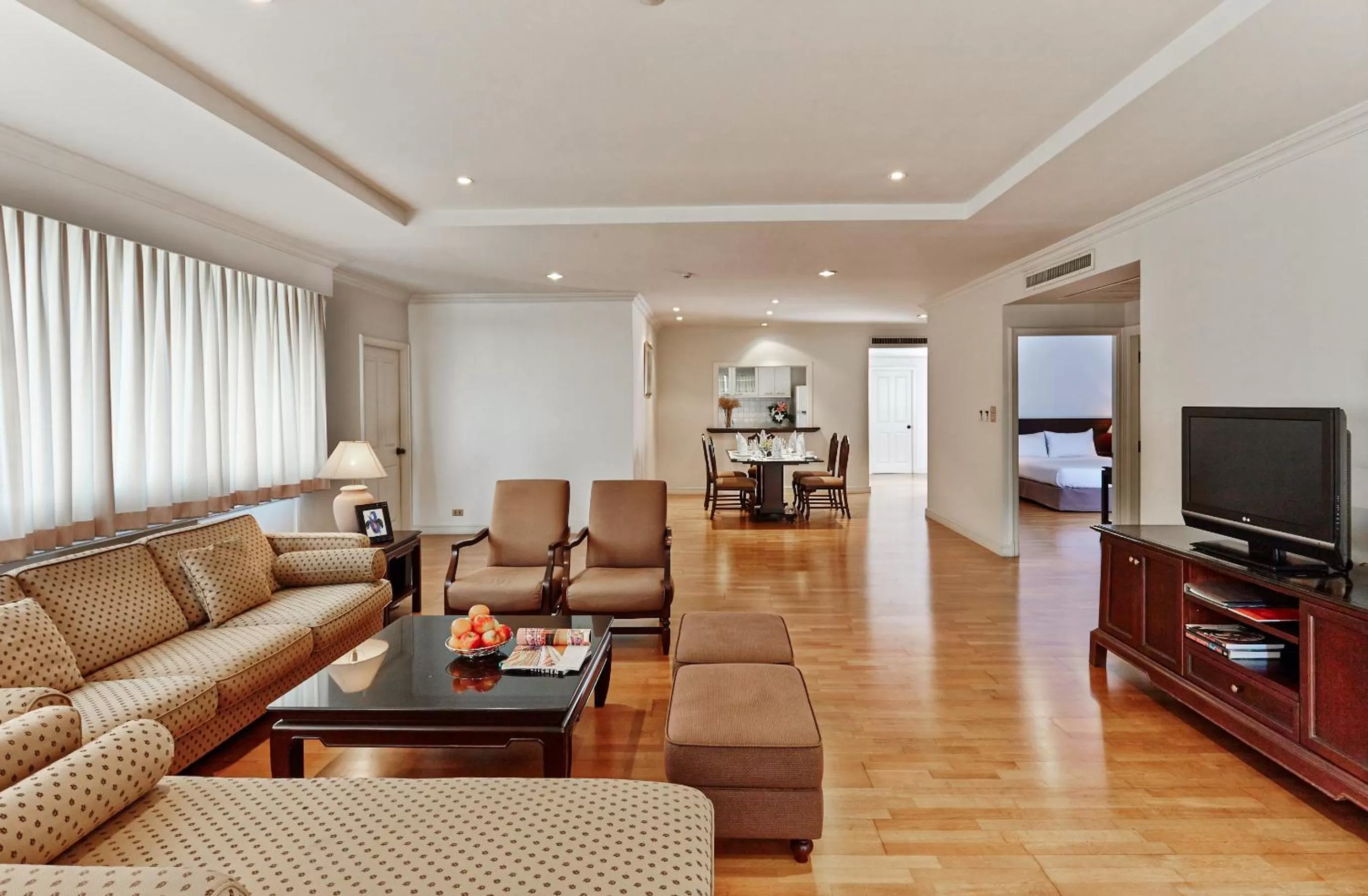 Living room in Riverine Place Hotel and Residence