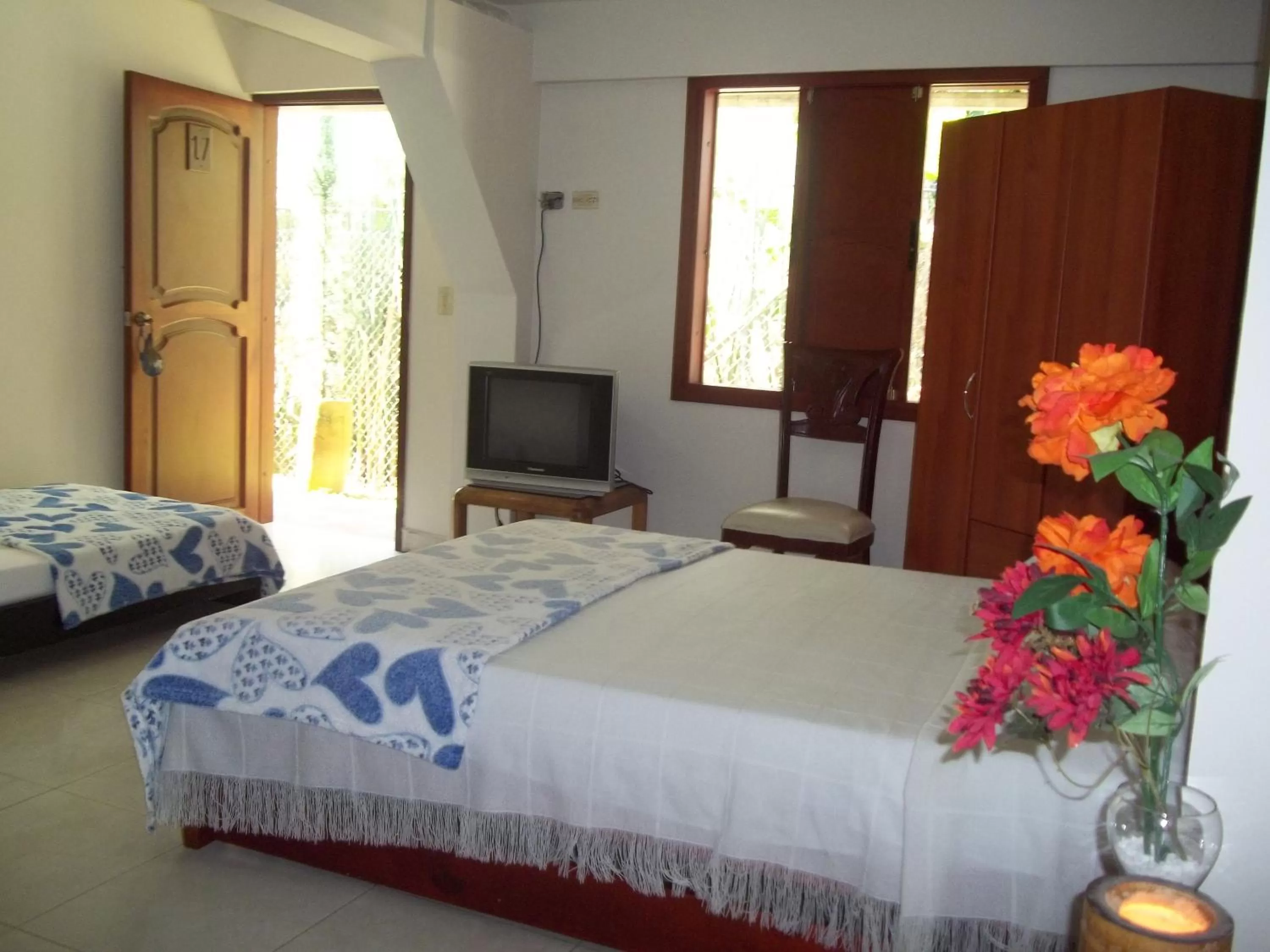 Bed in Cabañas Las Bifloras