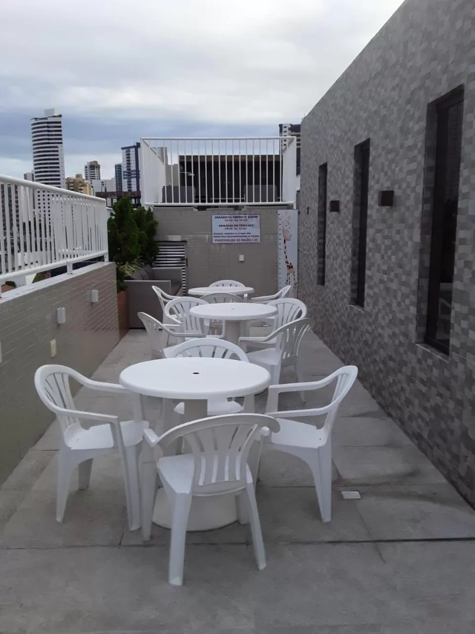 Balcony/Terrace in Hotel Costa do Atlântico