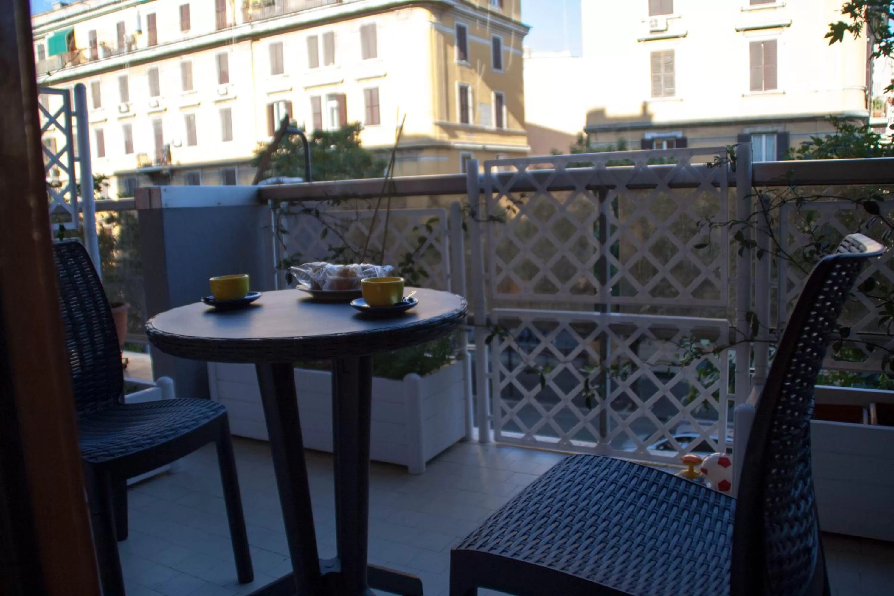 Balcony/Terrace in DaNoi in Trastevere