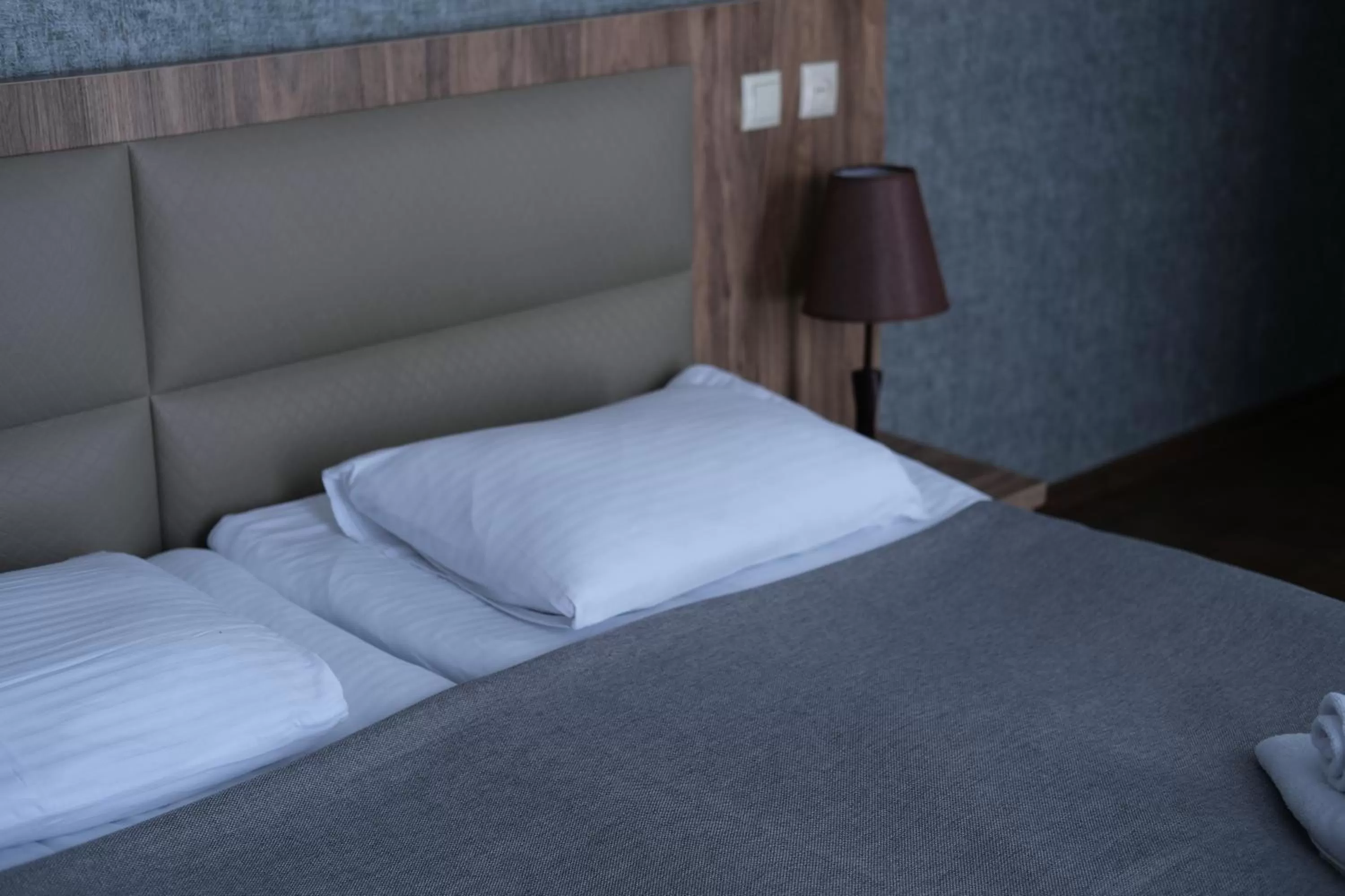 Bed in Hotel Shgedi Mestia