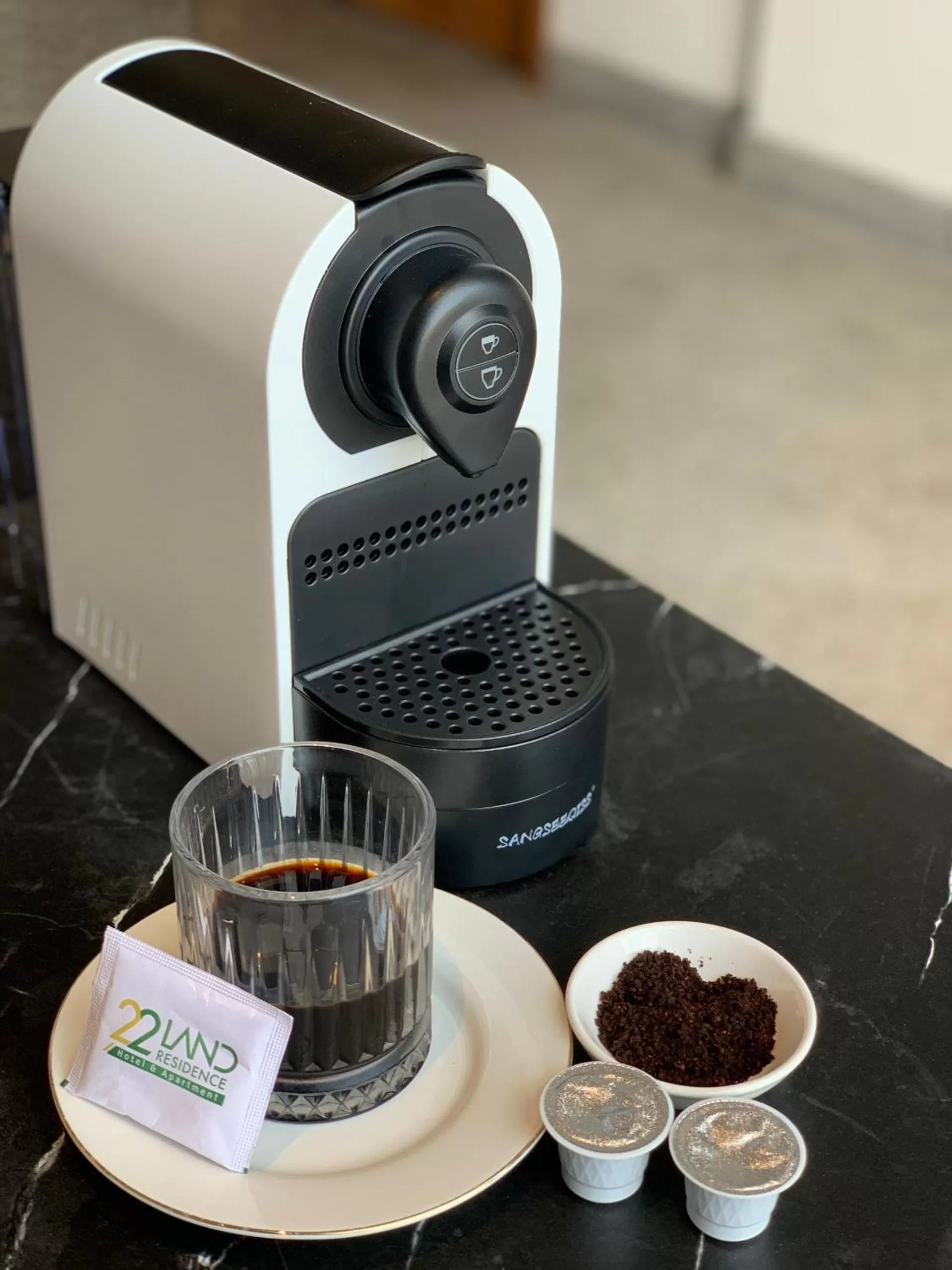 Coffee/tea facilities in 22Land Hotel & Residence