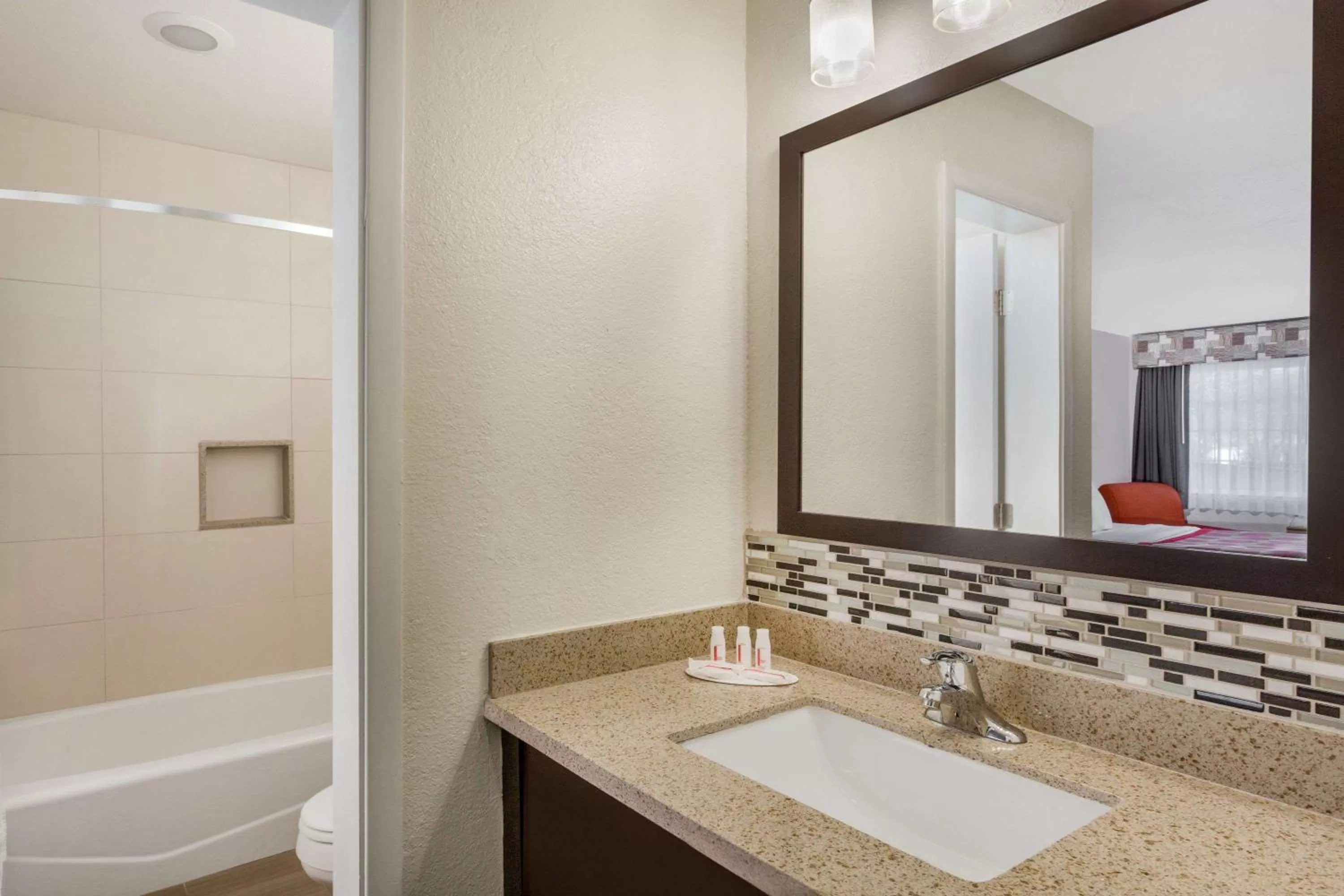 Bathroom in Ramada by Wyndham Monterey