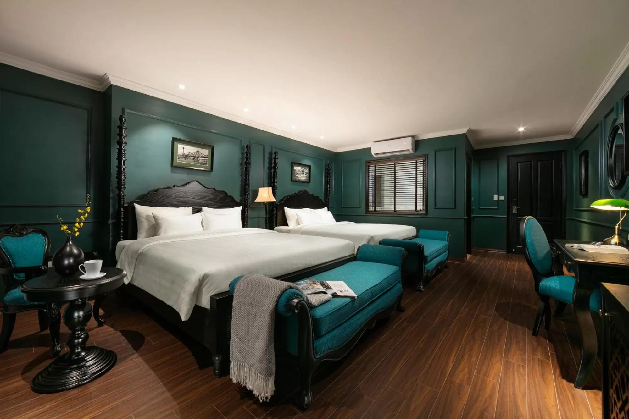 Bed in Grande Collection Hotel & Spa