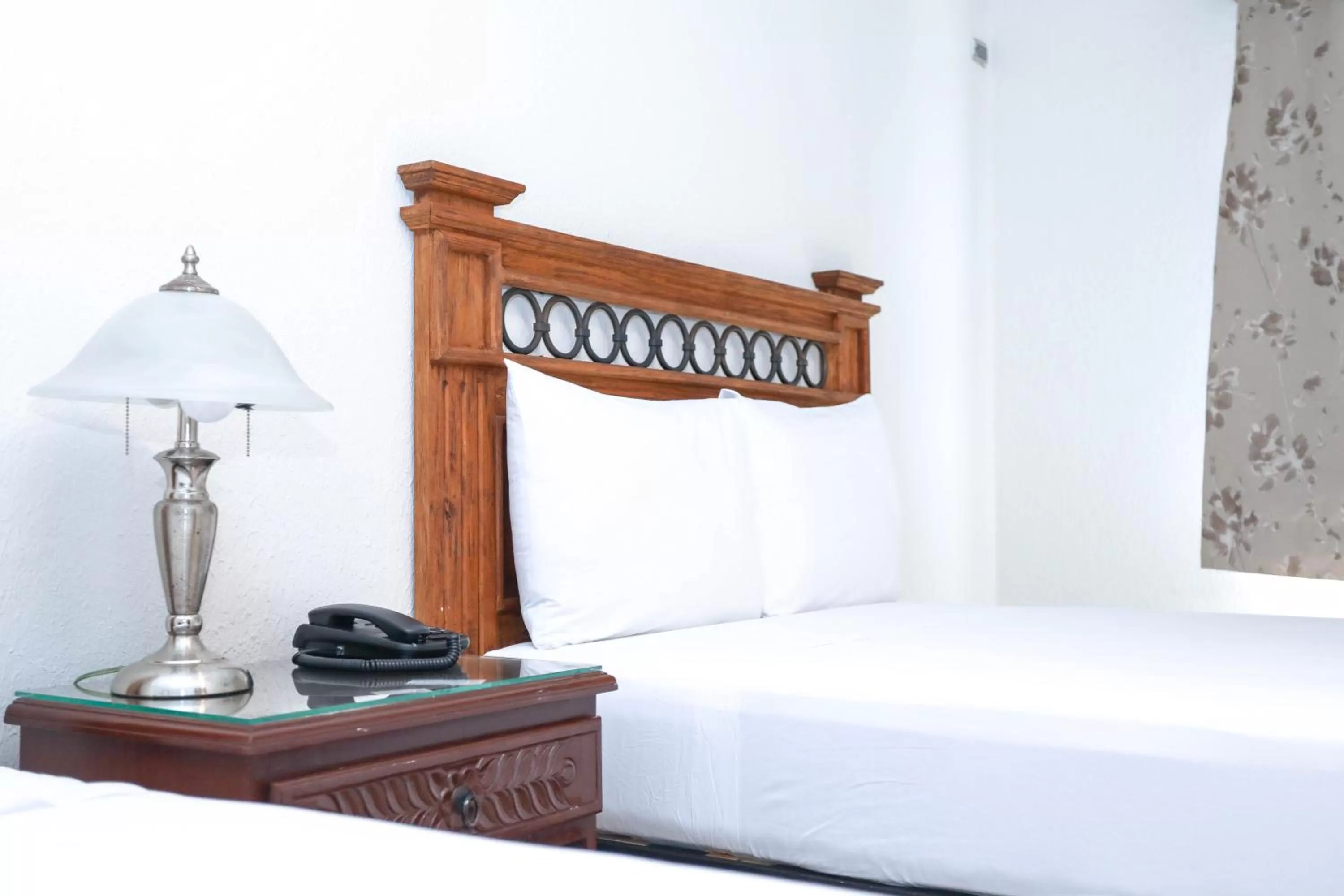 Bed in Hotel Avenida Cancun