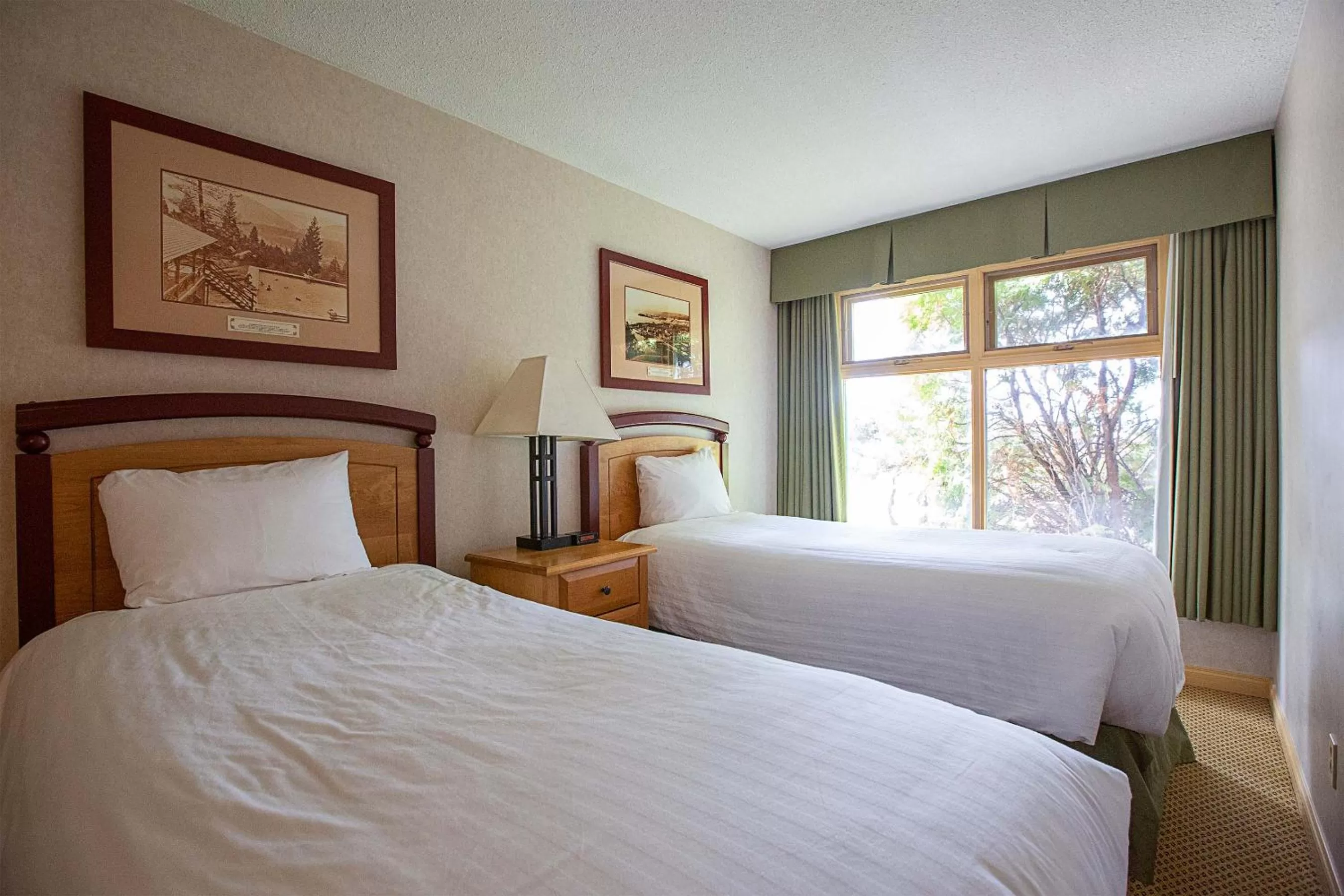 Bed in Fairmont Hot Springs Resort
